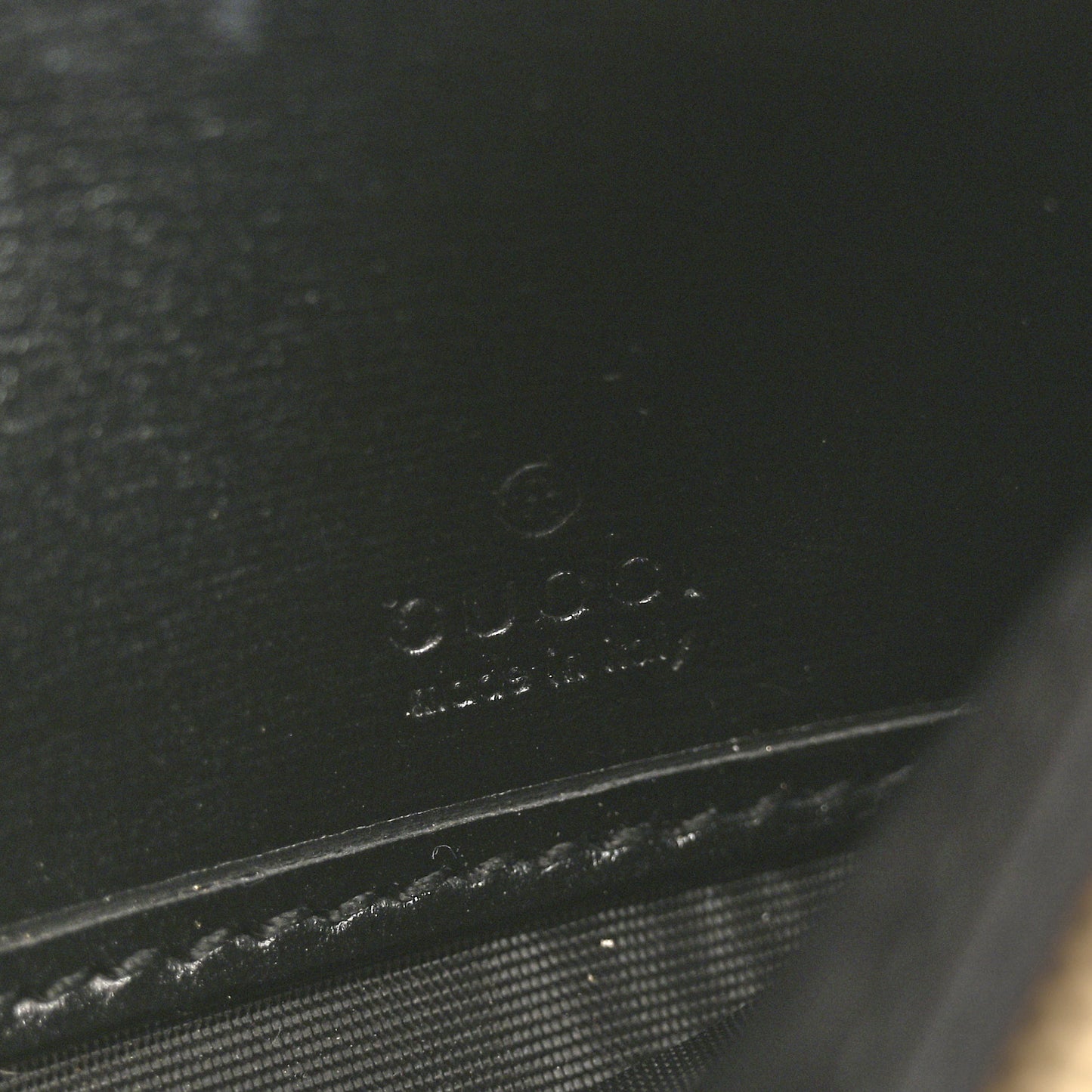 Calfskin Jackie 1961 Chain Wallet Black