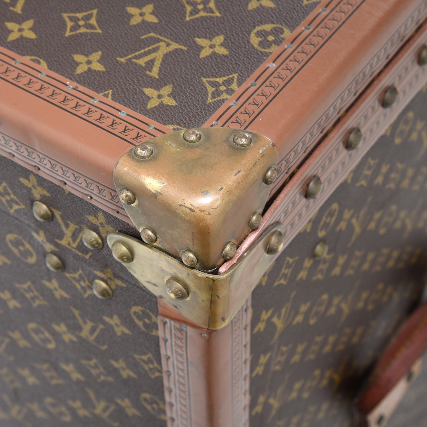 Monogram Stokowski Secretary Desk Trunk