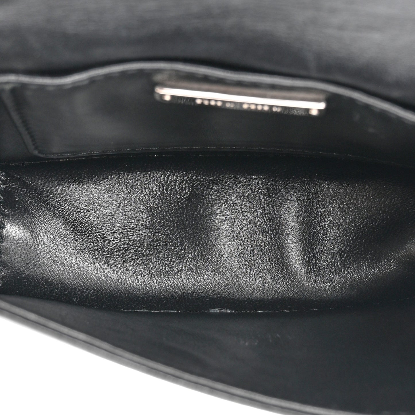 Nappa Crystal Starlight Mini Clutch Bag Black