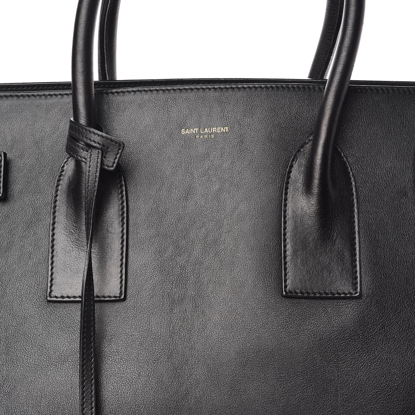 Calfskin Large Sac De Jour Carryall Black