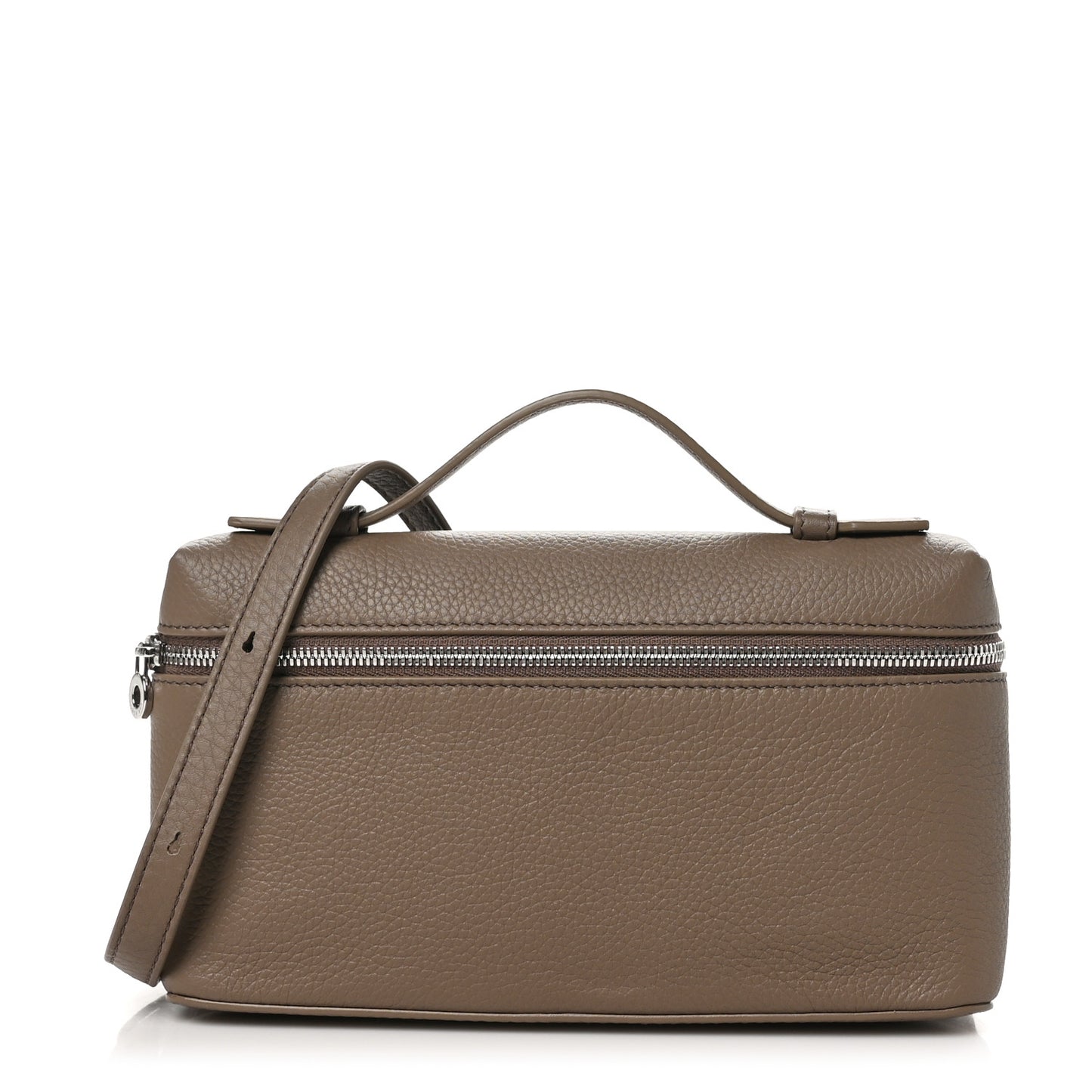 Grained Calfskin L19 Extra Pocket Pouch Warm Mastic
