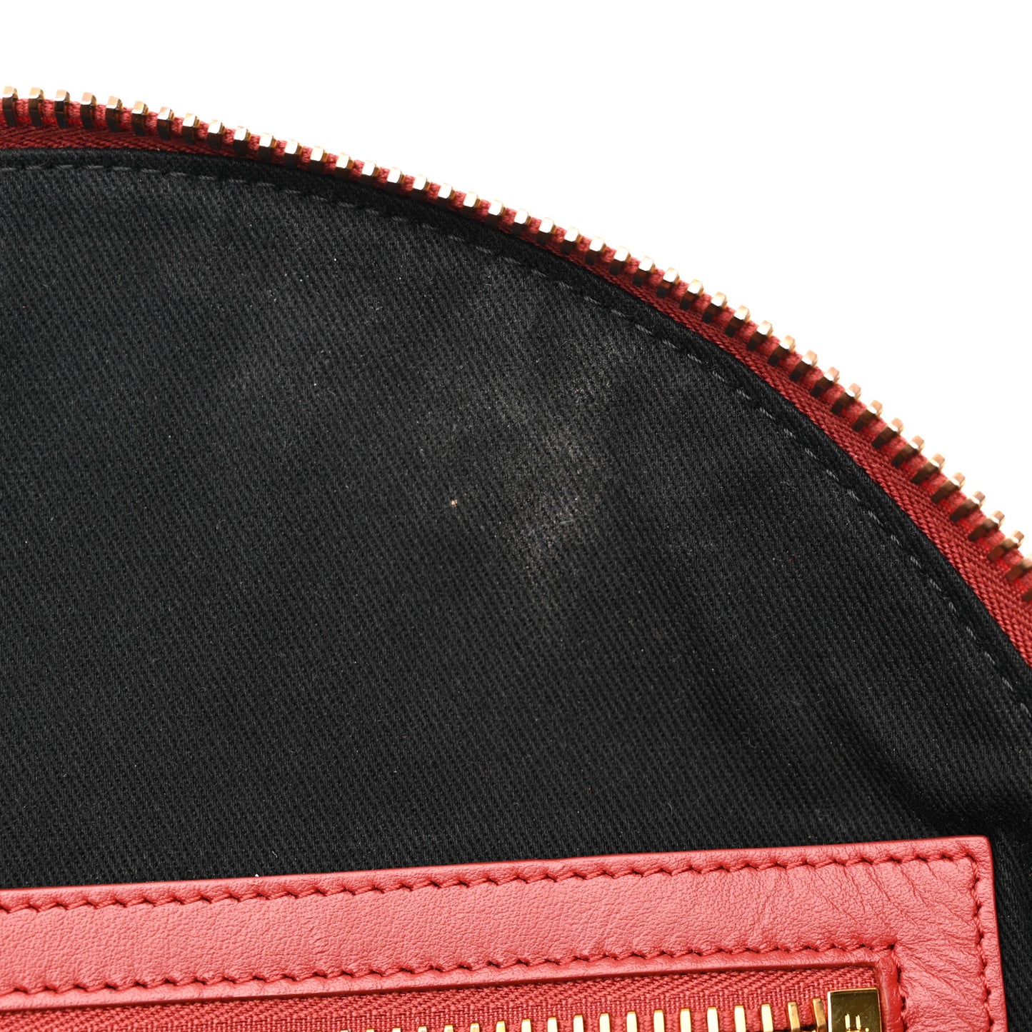 Grained Calfskin Buckley Backpack Red