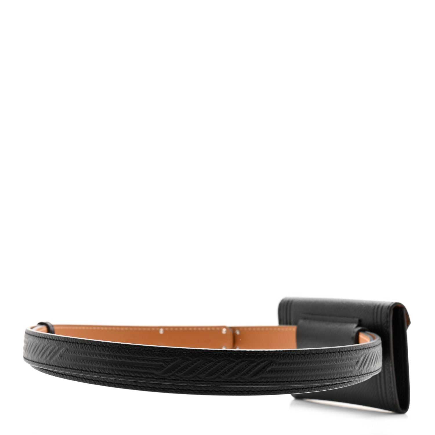 Hermes Epsom Quadrige Kelly Pocket 18 Belt Black 2 of 6
