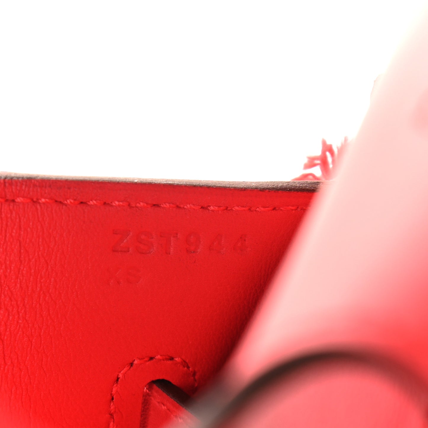 Swift Twill H Fray Fray Birkin 35 Rouge de Coeur Ecru
