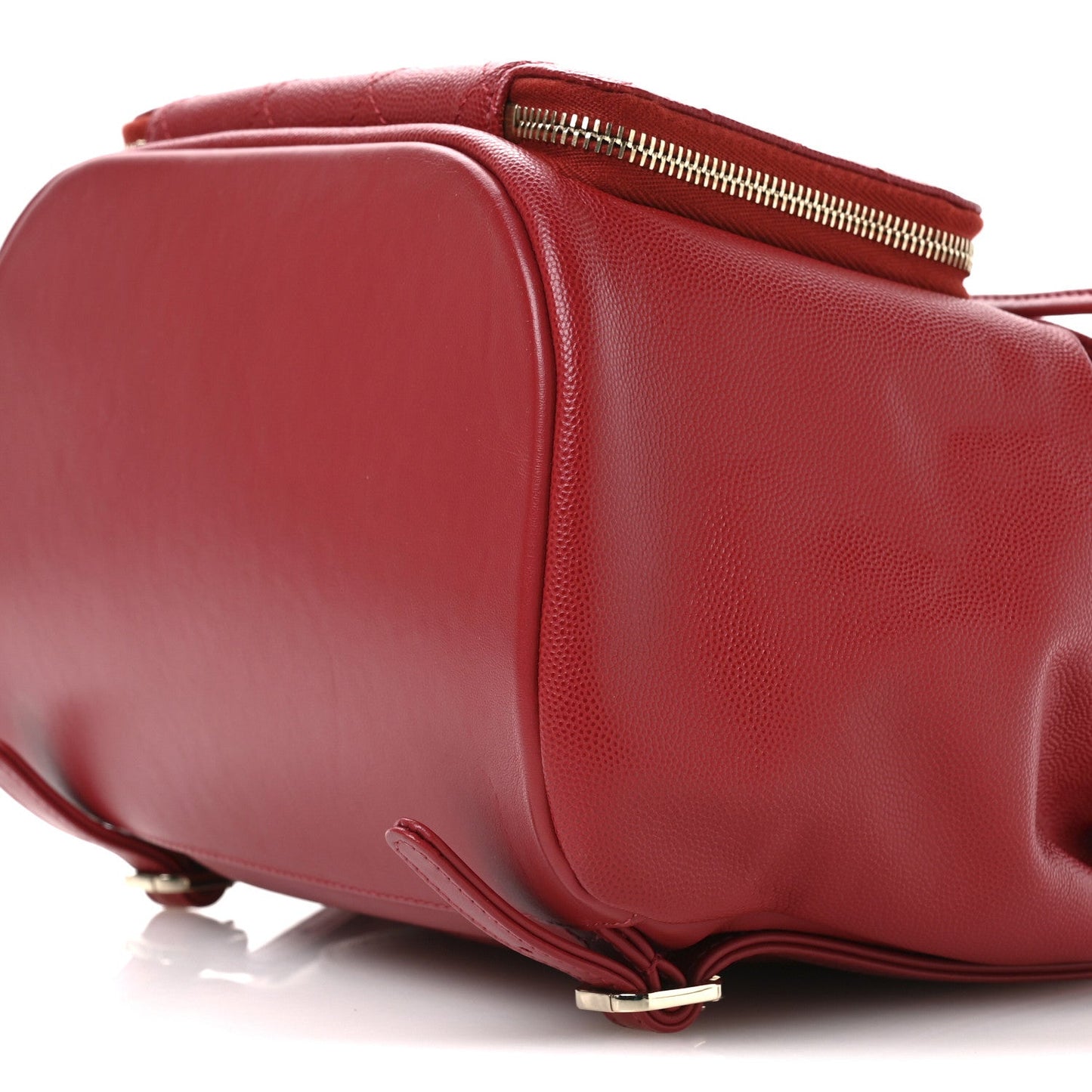 Caviar Quilted Business Affinity Backpack Red