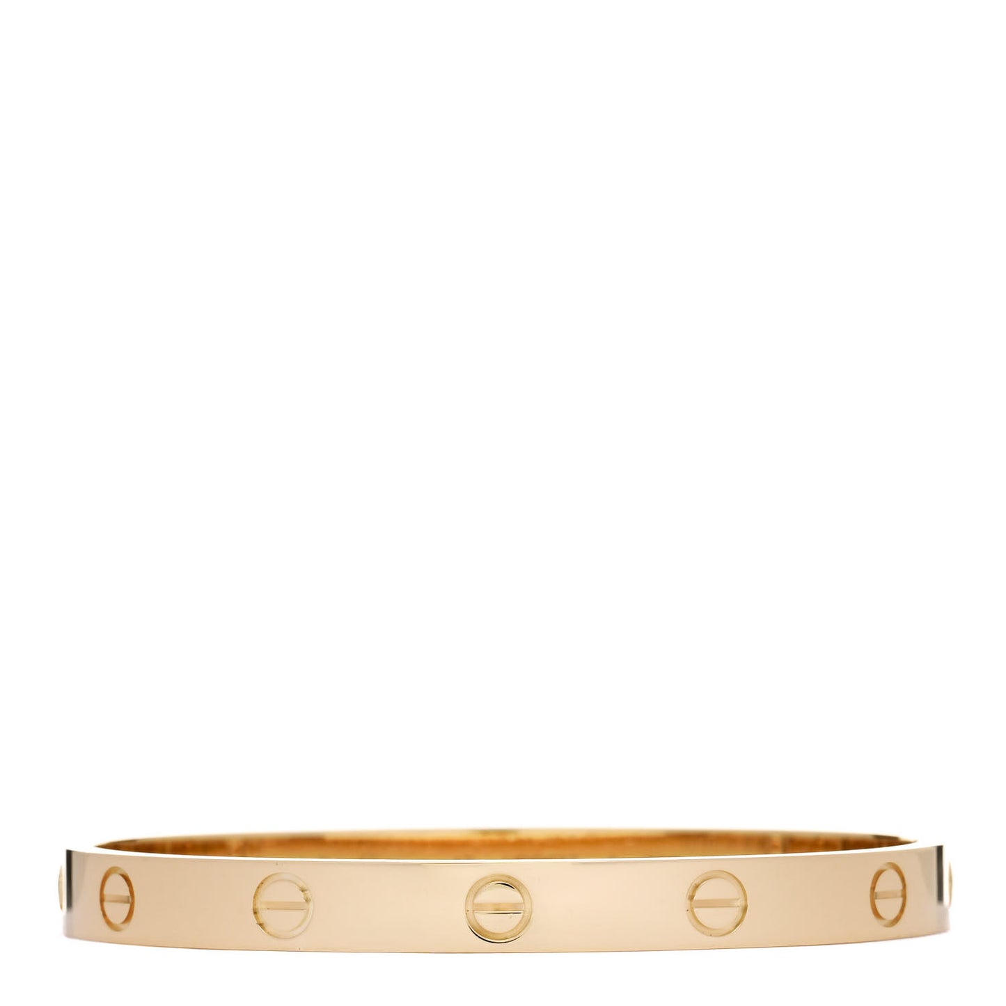 18K Yellow Gold LOVE Bracelet 17