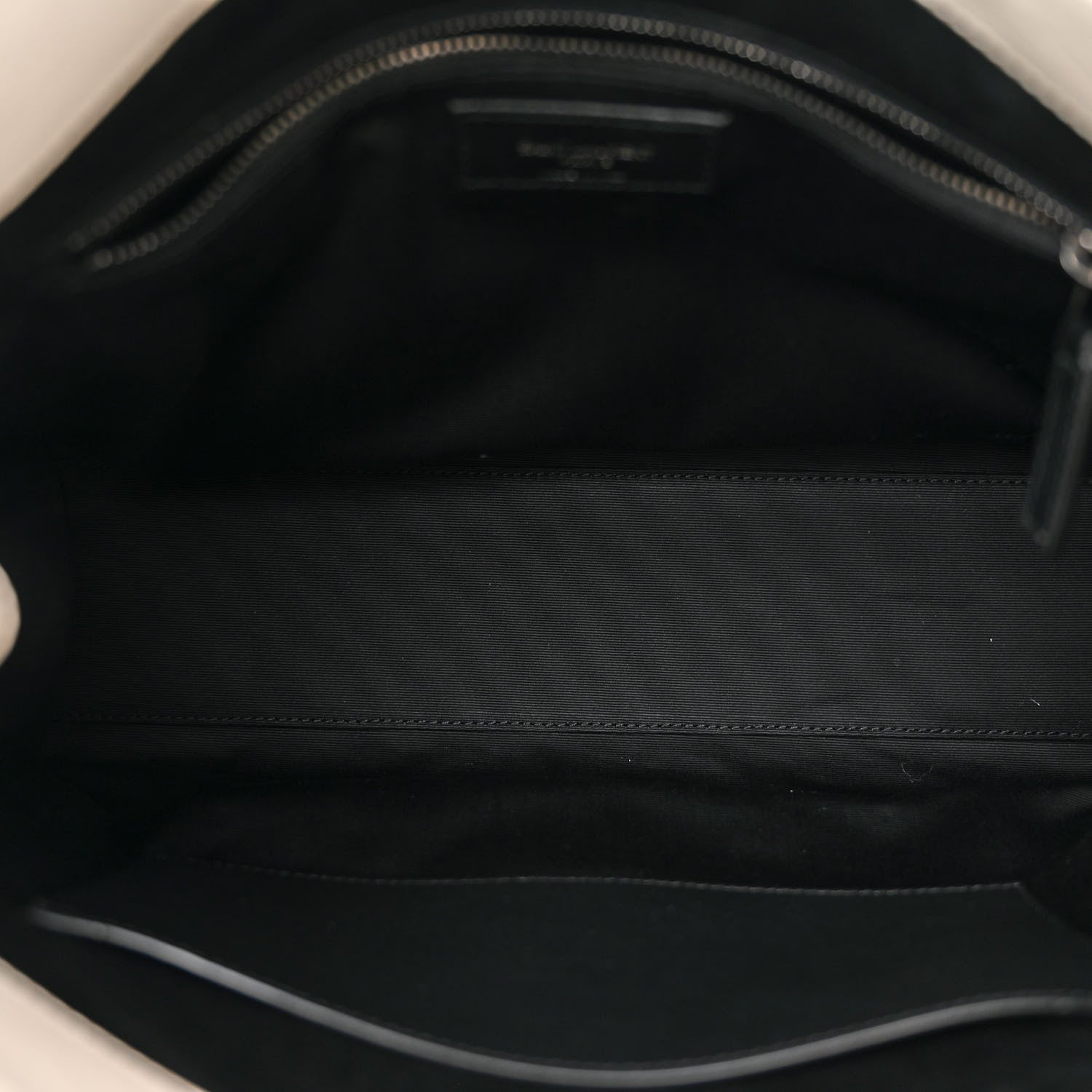 Saint Laurent Crinkled Calfskin Matelasse Monogram Medium Niki Shopper Tote Crema Soft 5 of 10