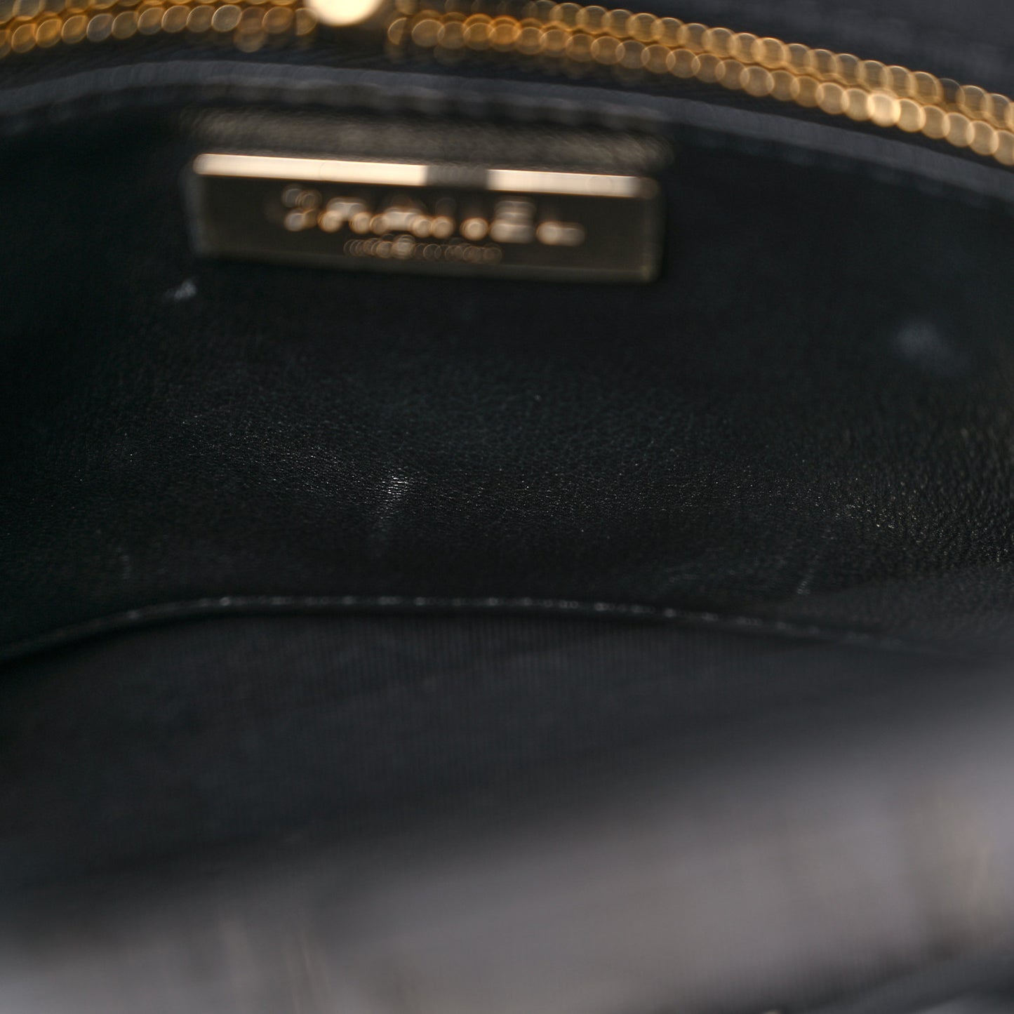 Patent Calfskin Quilted Mini 31 Shopping Bag White Black