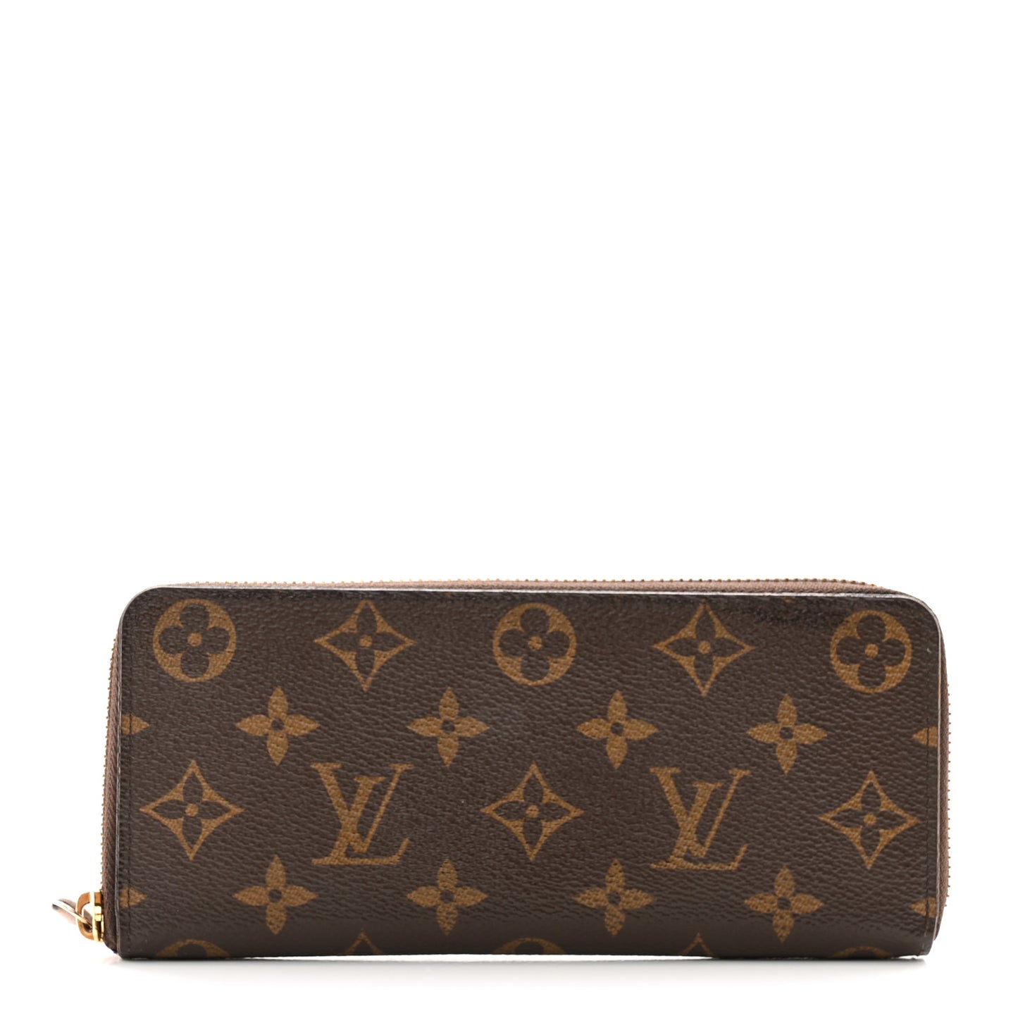 LOUIS VUITTON Monogram Clemence Wallet Rose Ballerine
