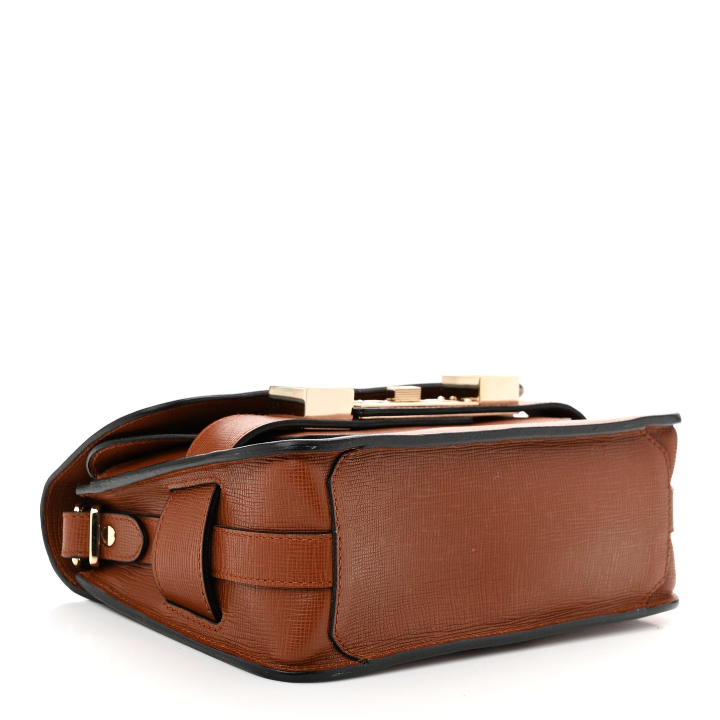 Linosa Calfskin Mini PS11 Classic Shoulder Bag Nice Tan