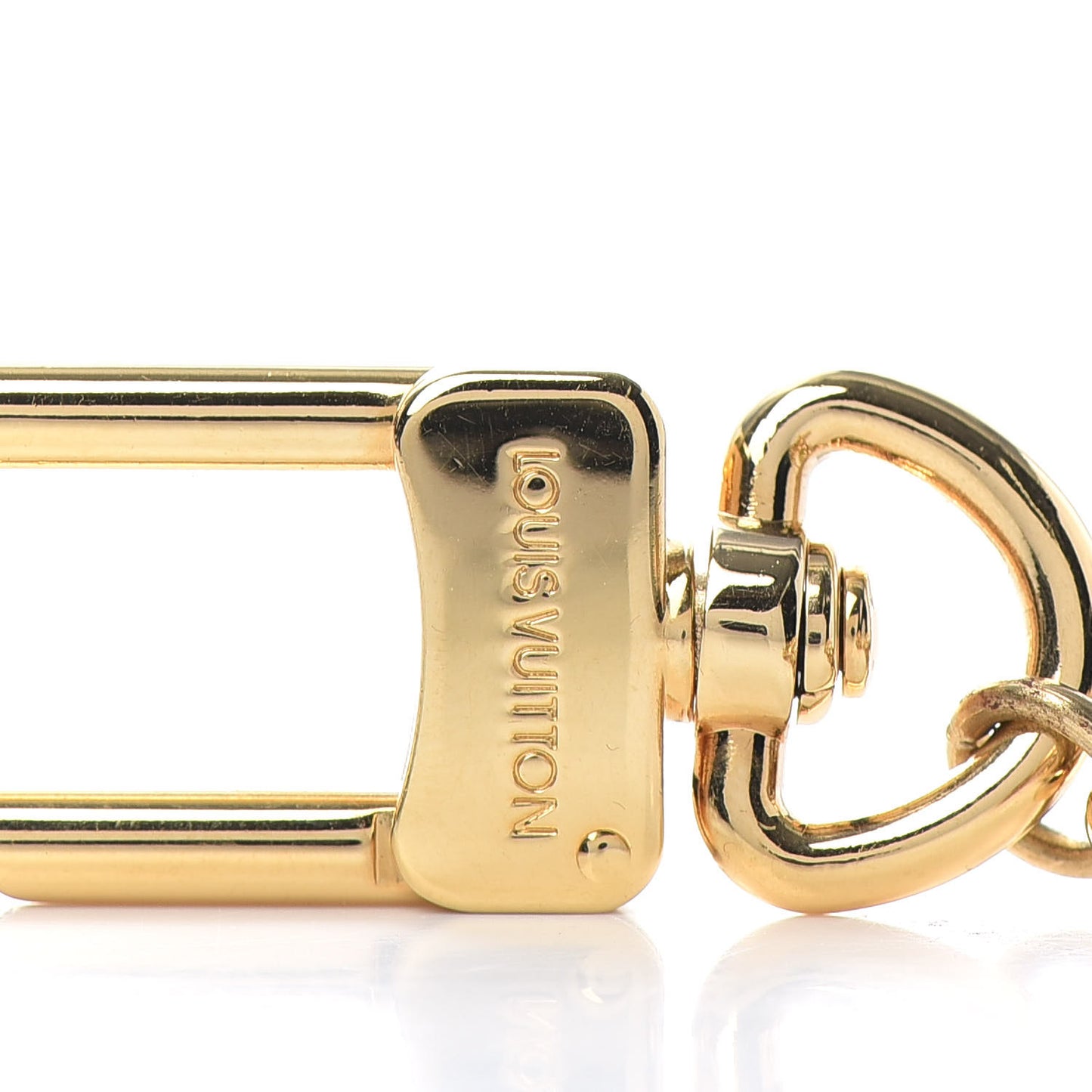 Enamel Looping Key Chain Bag Charm Multicolor