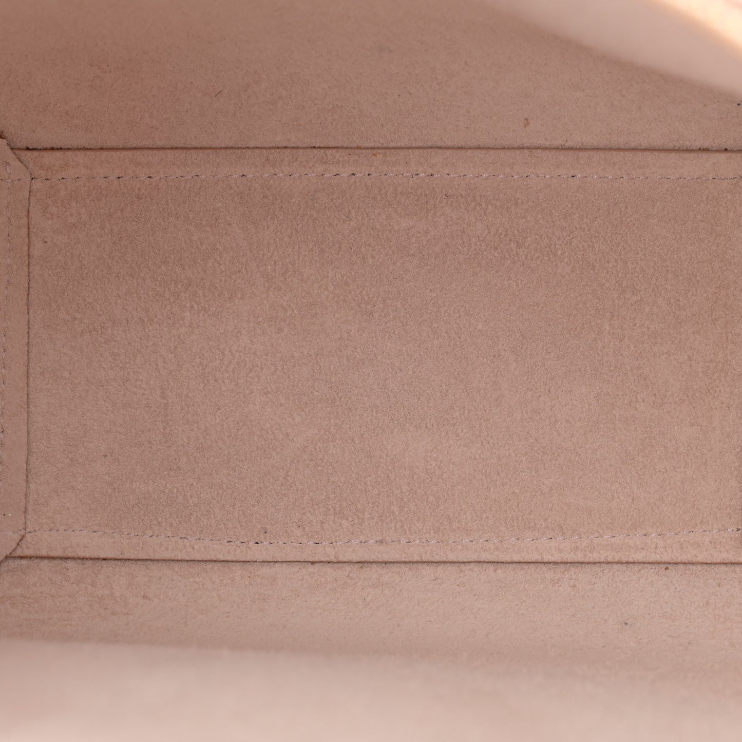 Grained Calfskin Nano Belt Bag Pale Pink