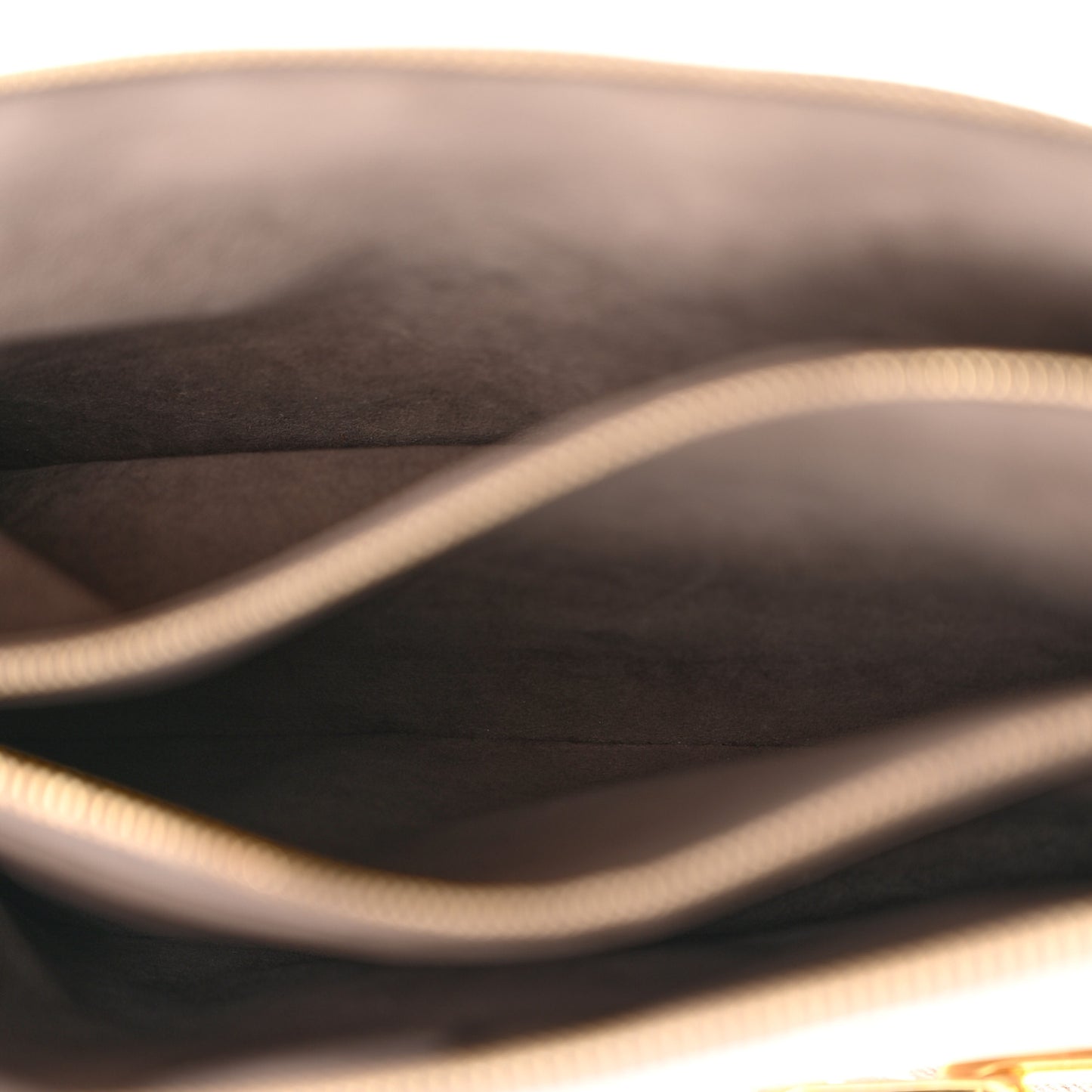 Lambskin Embossed Monogram Coussin MM Grey