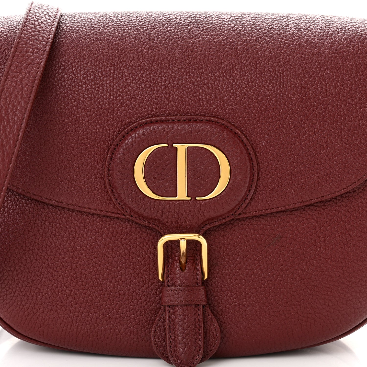 Christian Dior Grained Calfskin Large Bobby Flap Red Bricks 7 of 10