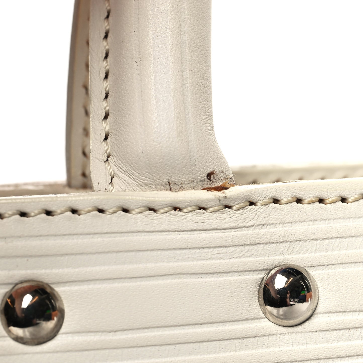 Goyardine Jersey PM Bag White