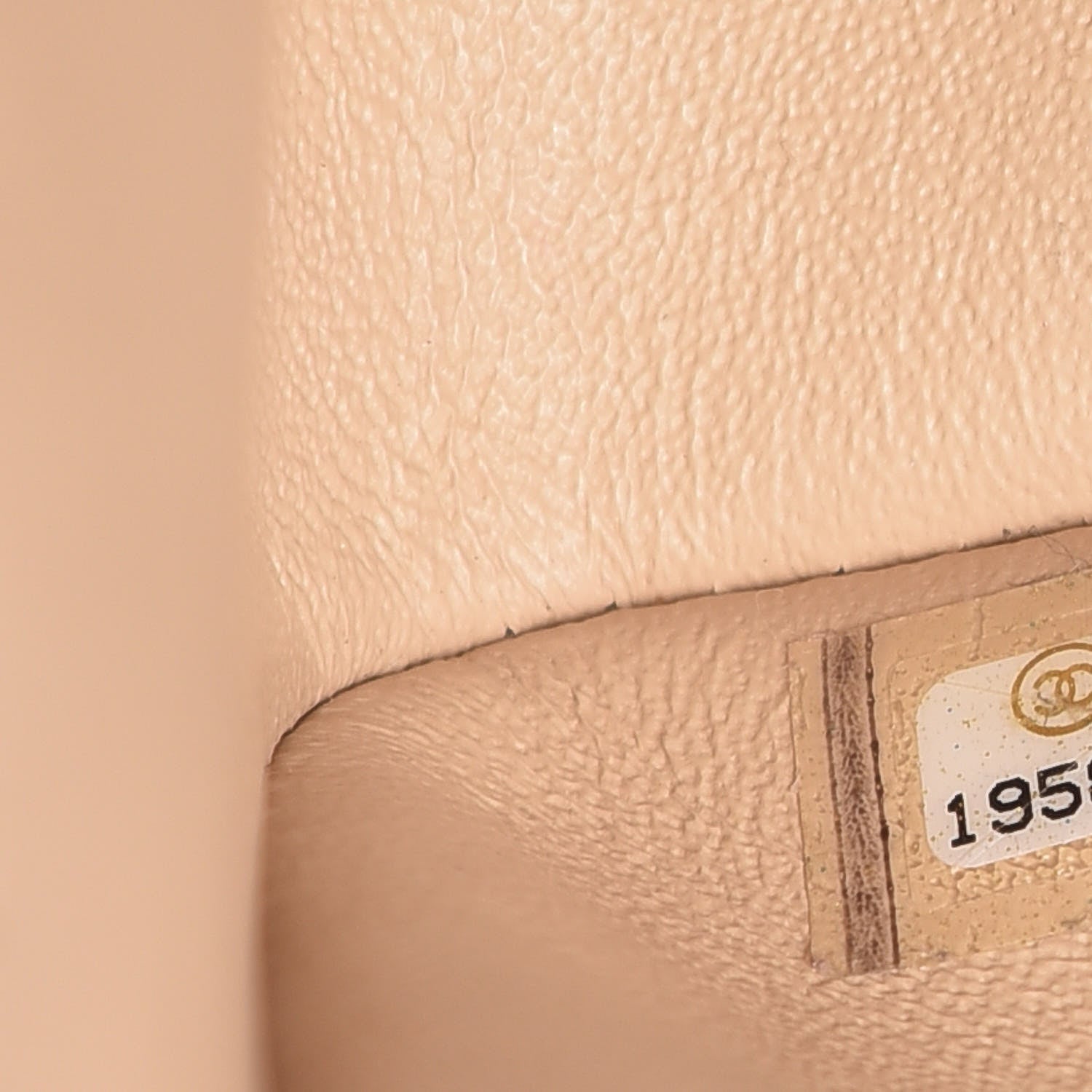 Chanel Caviar Quilted Jumbo Double Flap Beige Clair 8 of 11