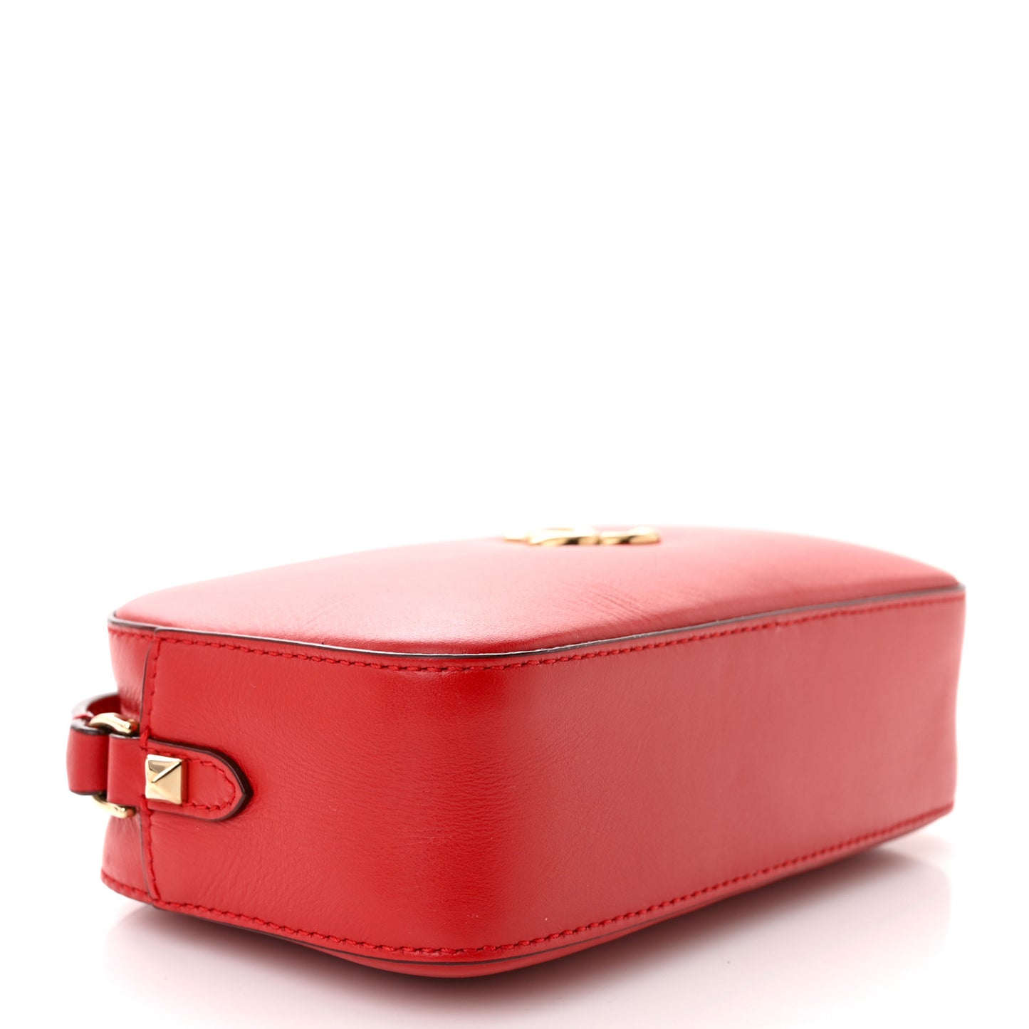 Calfskin Mini Hale Crossbody Red