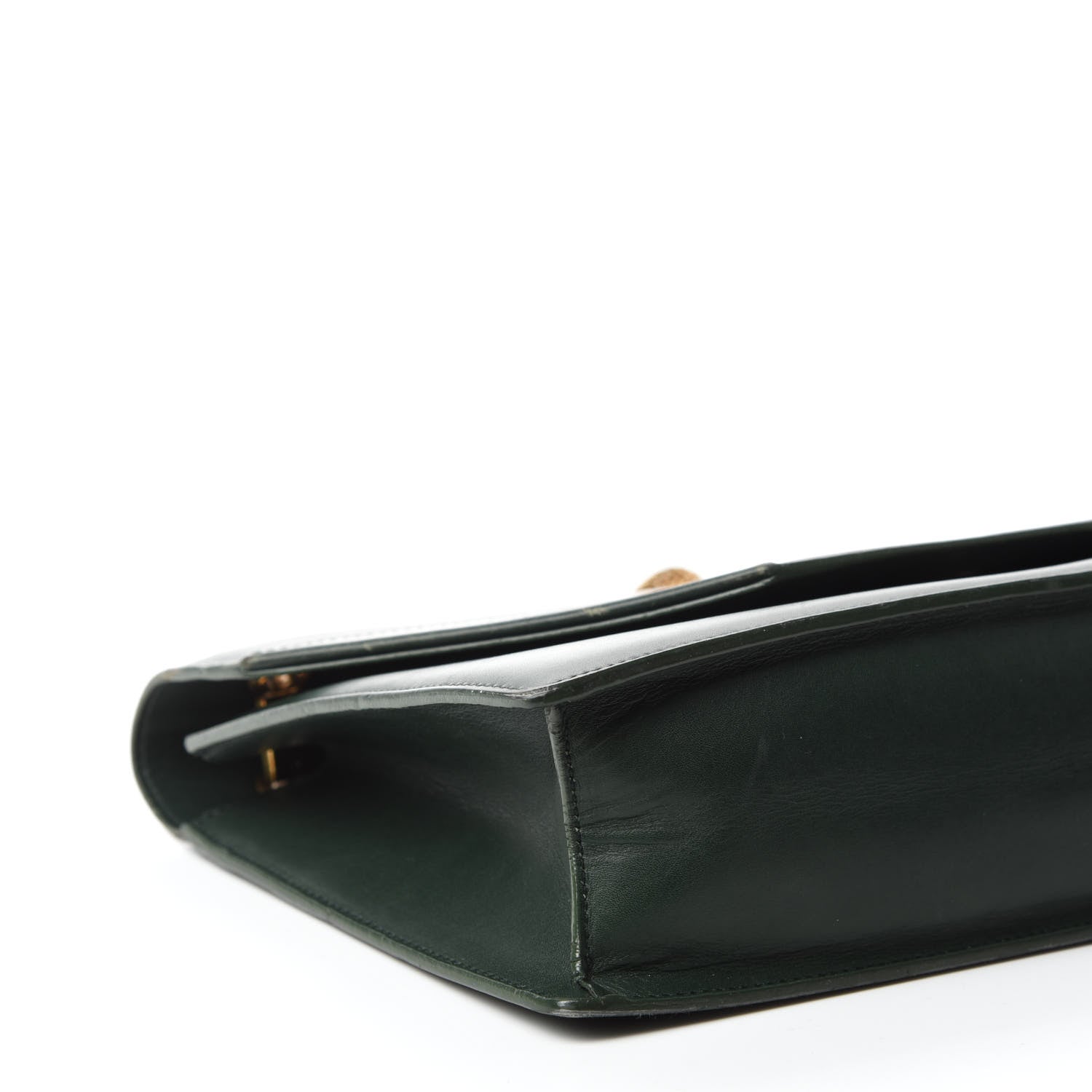 Saint Laurent Calfskin Medium Classic Betty Dark Green 6 of 18