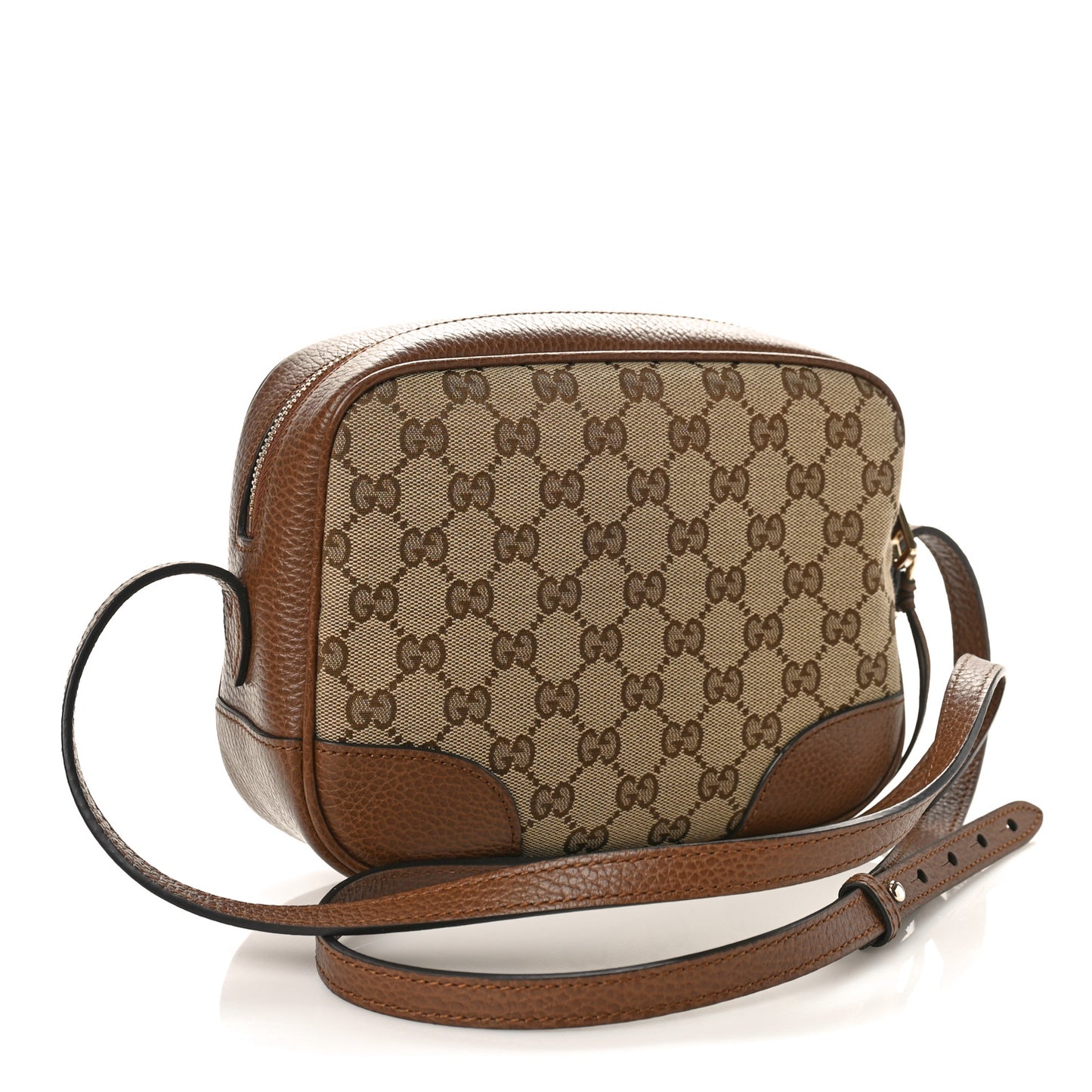 Monogram Mini Bree Messenger Bag Beige Tabacco