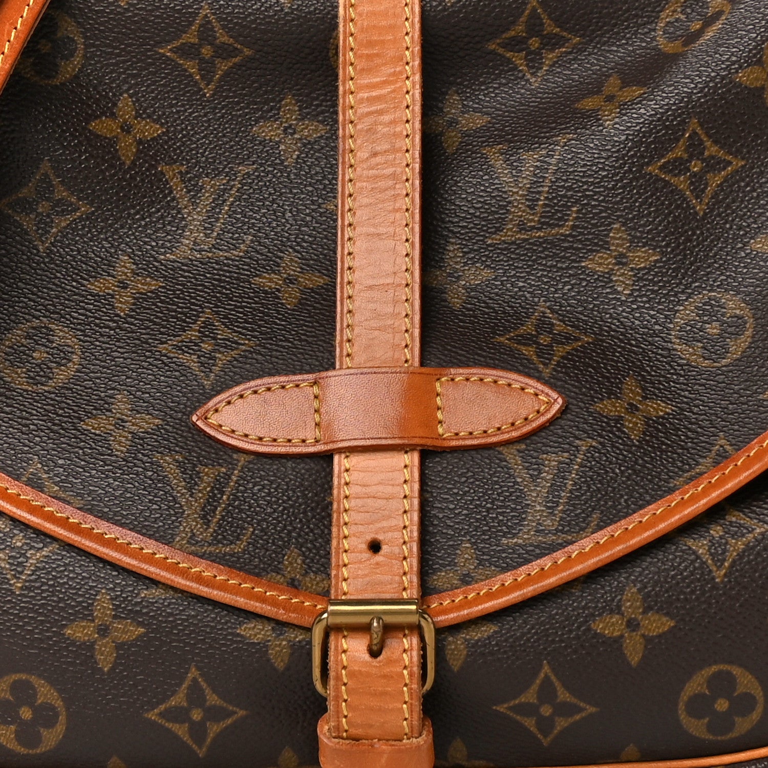 Louis Vuitton Monogram Saumur 30 10 of 13