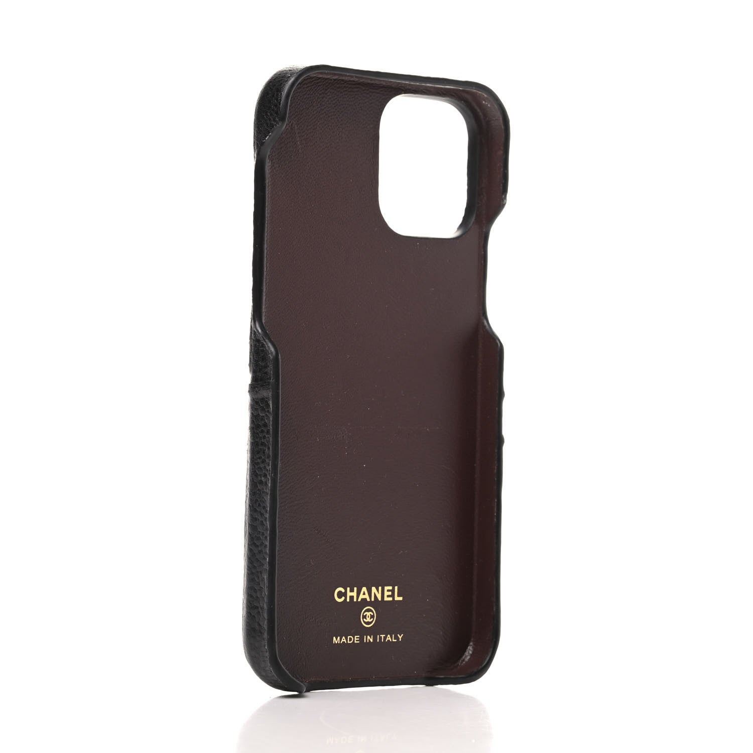 Chanel Caviar Quilted iPhone XI Pro Case Black 3 of 5