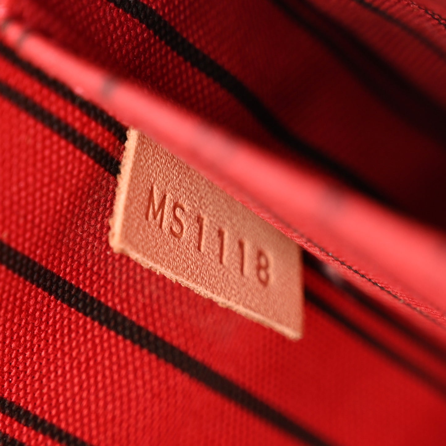 Monogram Neverfull MM GM Pochette Cherry