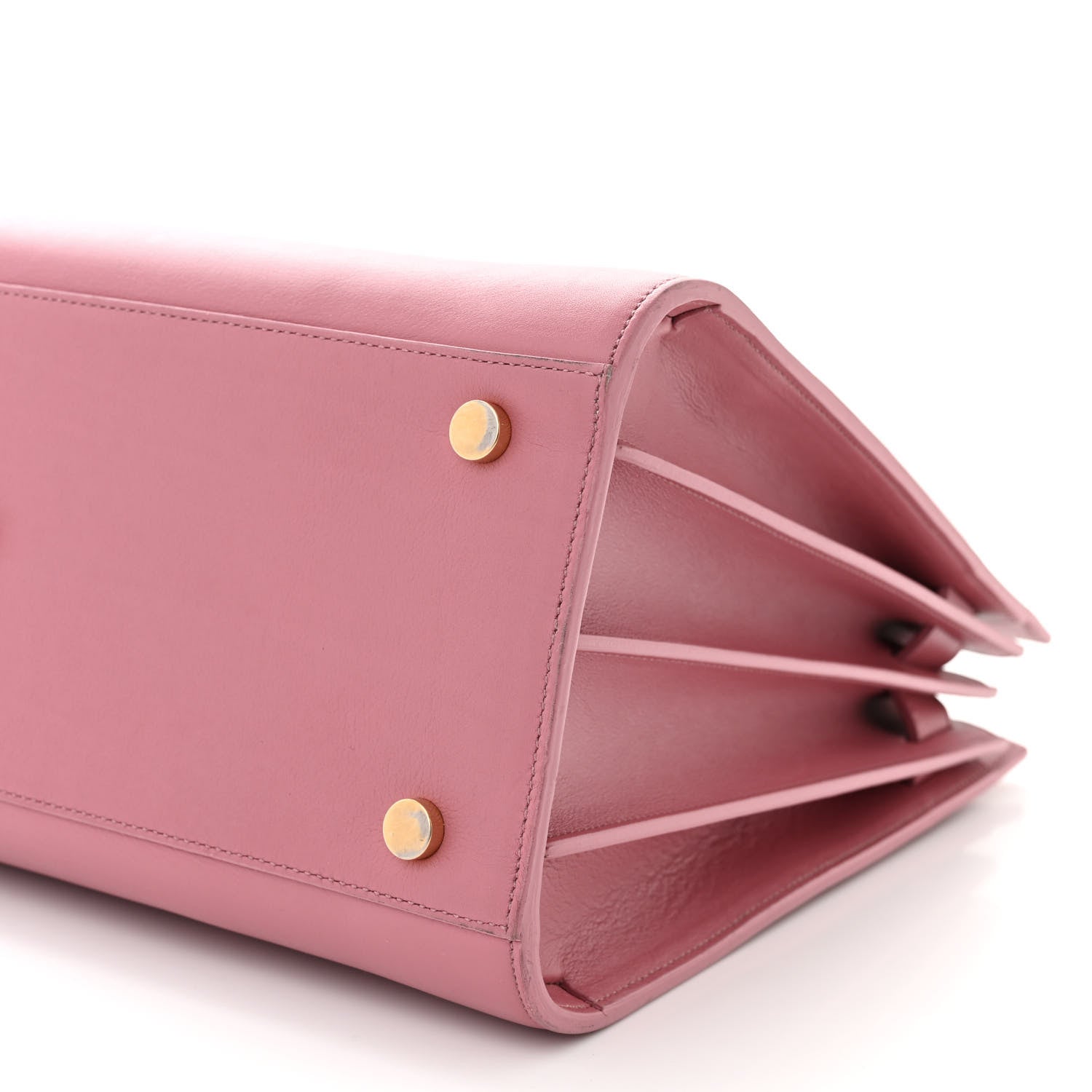 Saint Laurent Calfskin Small Sac De Jour Dark Rose 10 of 12