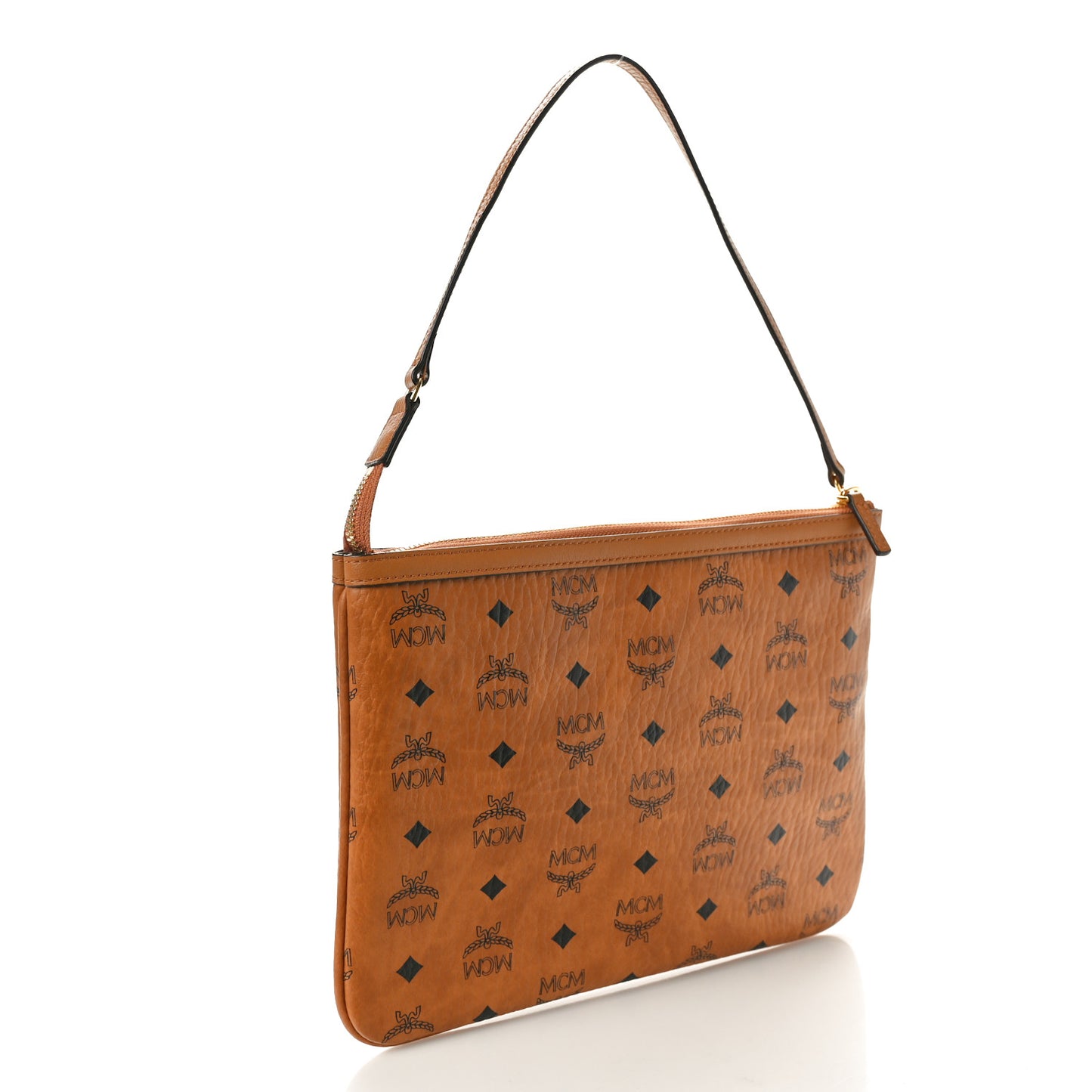 Visetos Liz Shopper Tote Pouch Cognac