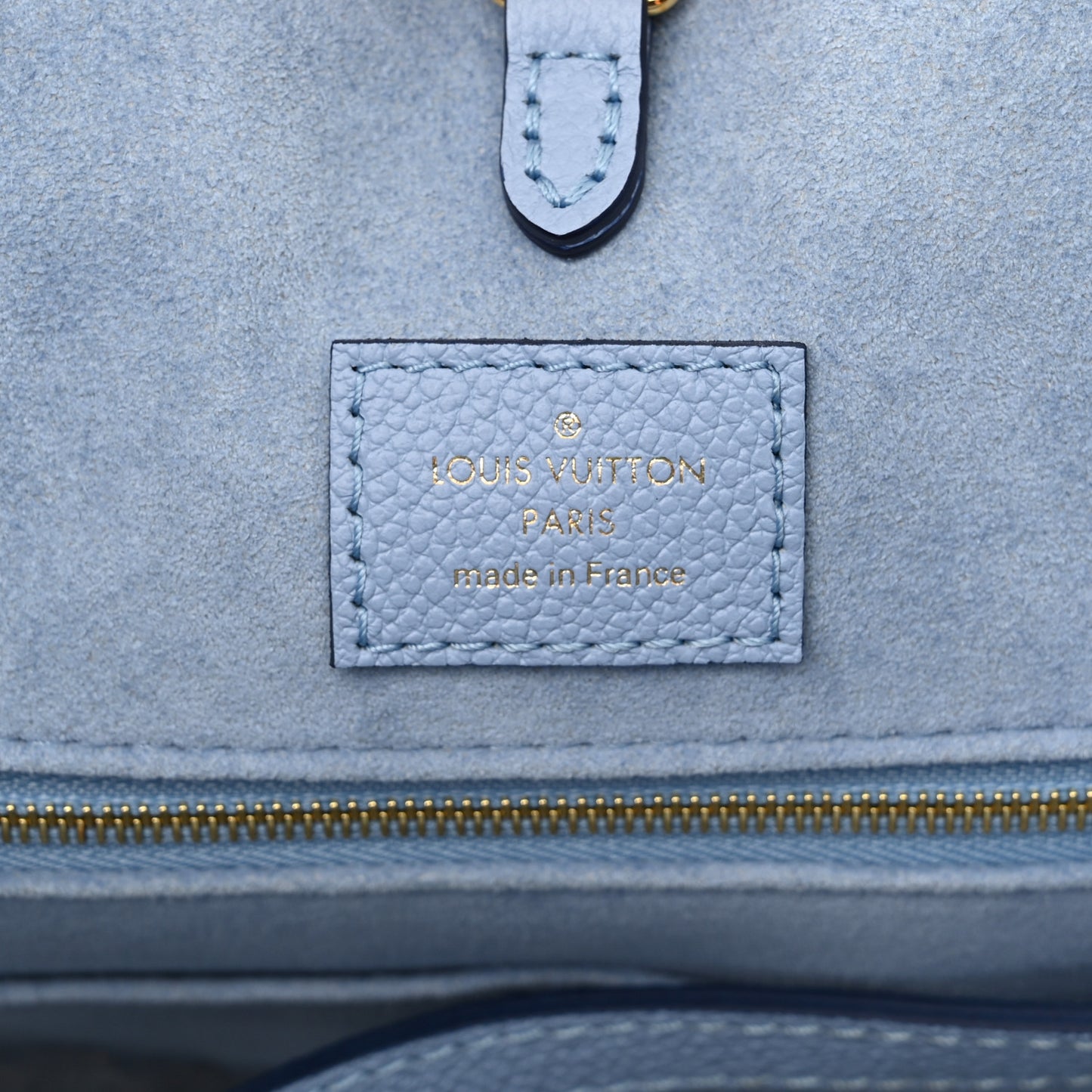 Empreinte Monogram Giant By The Pool Onthego MM Summer Blue