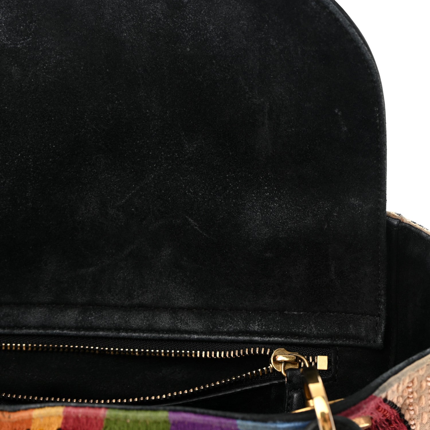 Christian Dior Silk Calfskin Beaded Tarot Judgement Medium Lady Dior Multicolor 11 of 24