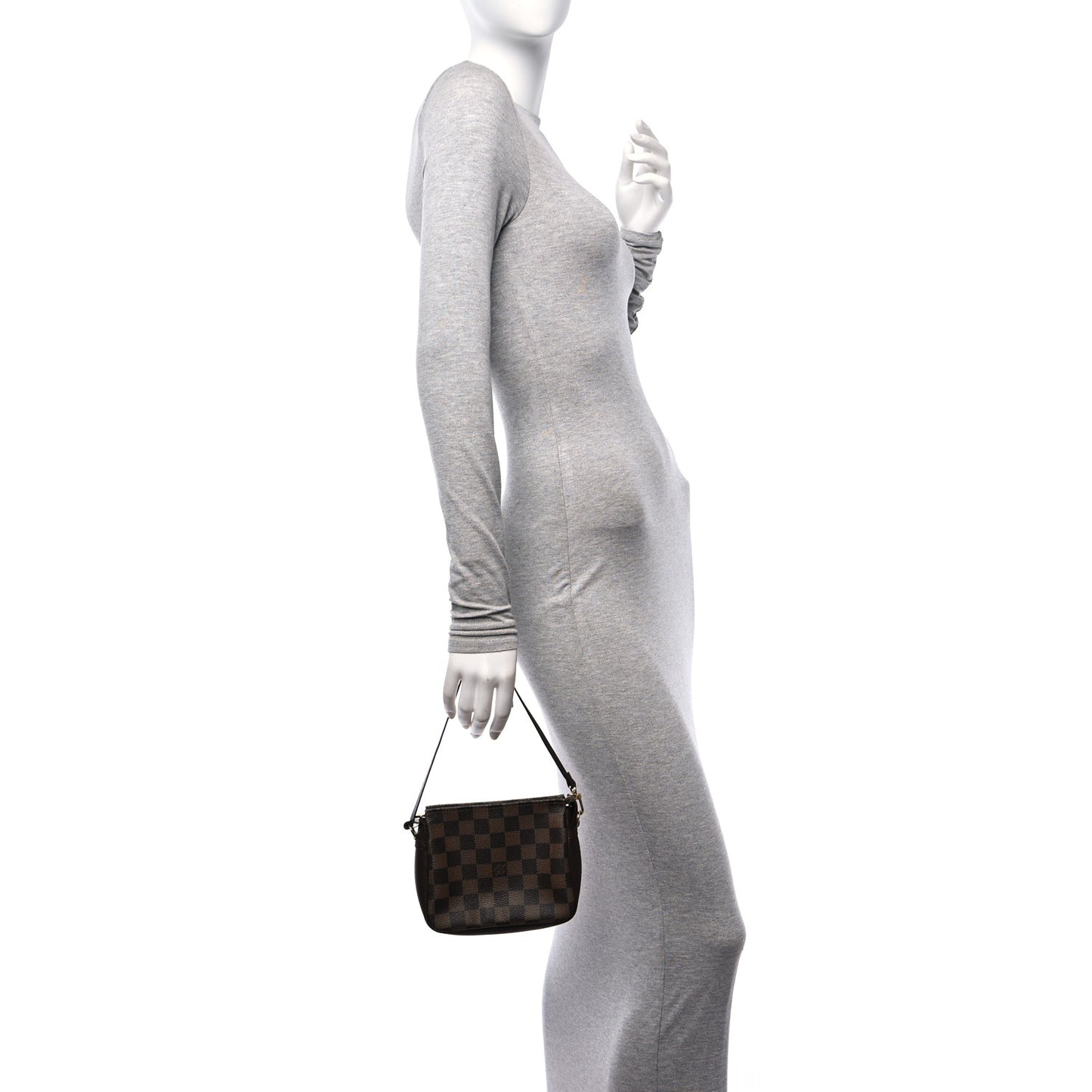 Damier Ebene Trousse Make Up Bag Pochette