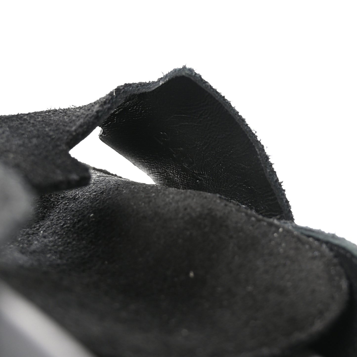 Suede Calfskin Go Mules 38 Black