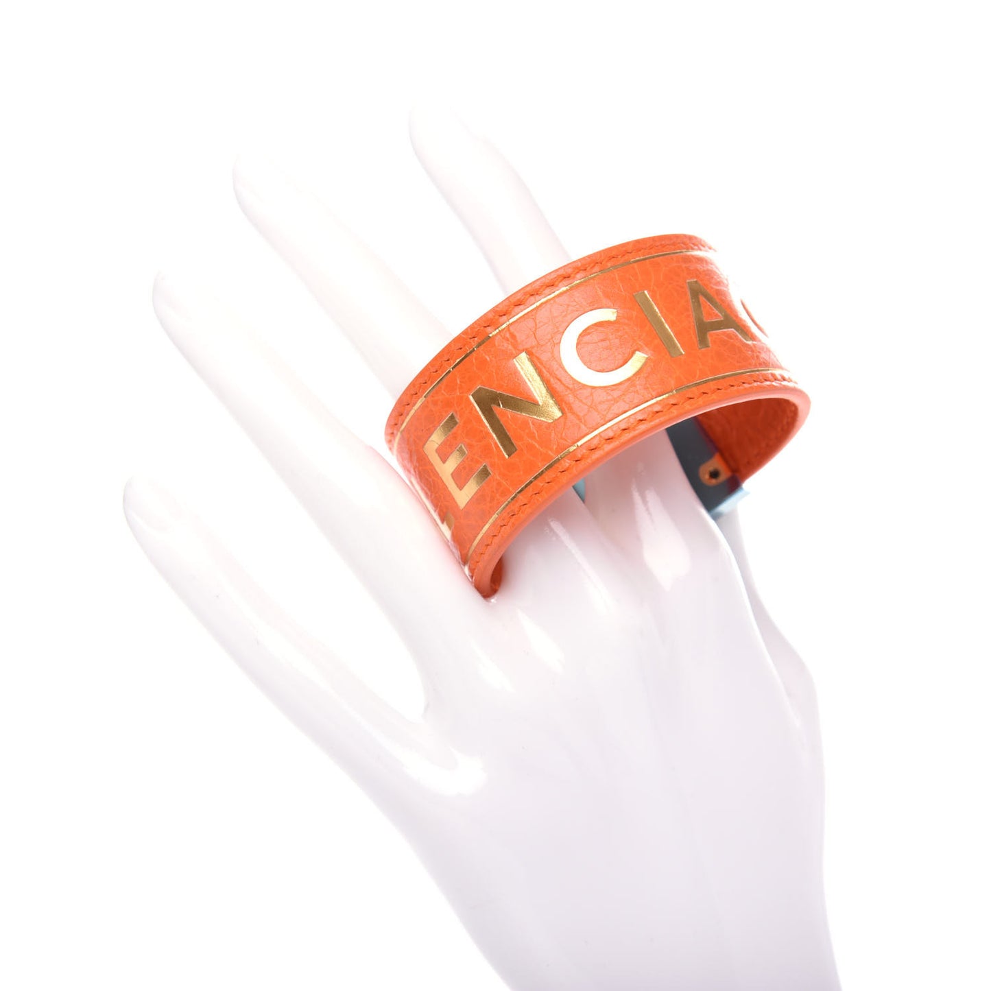 Agneau Logo Blanket Bracelet Sanguine