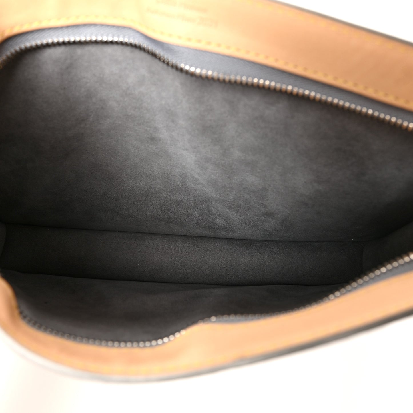 Monogram Mirror Trunk Pouch Silver