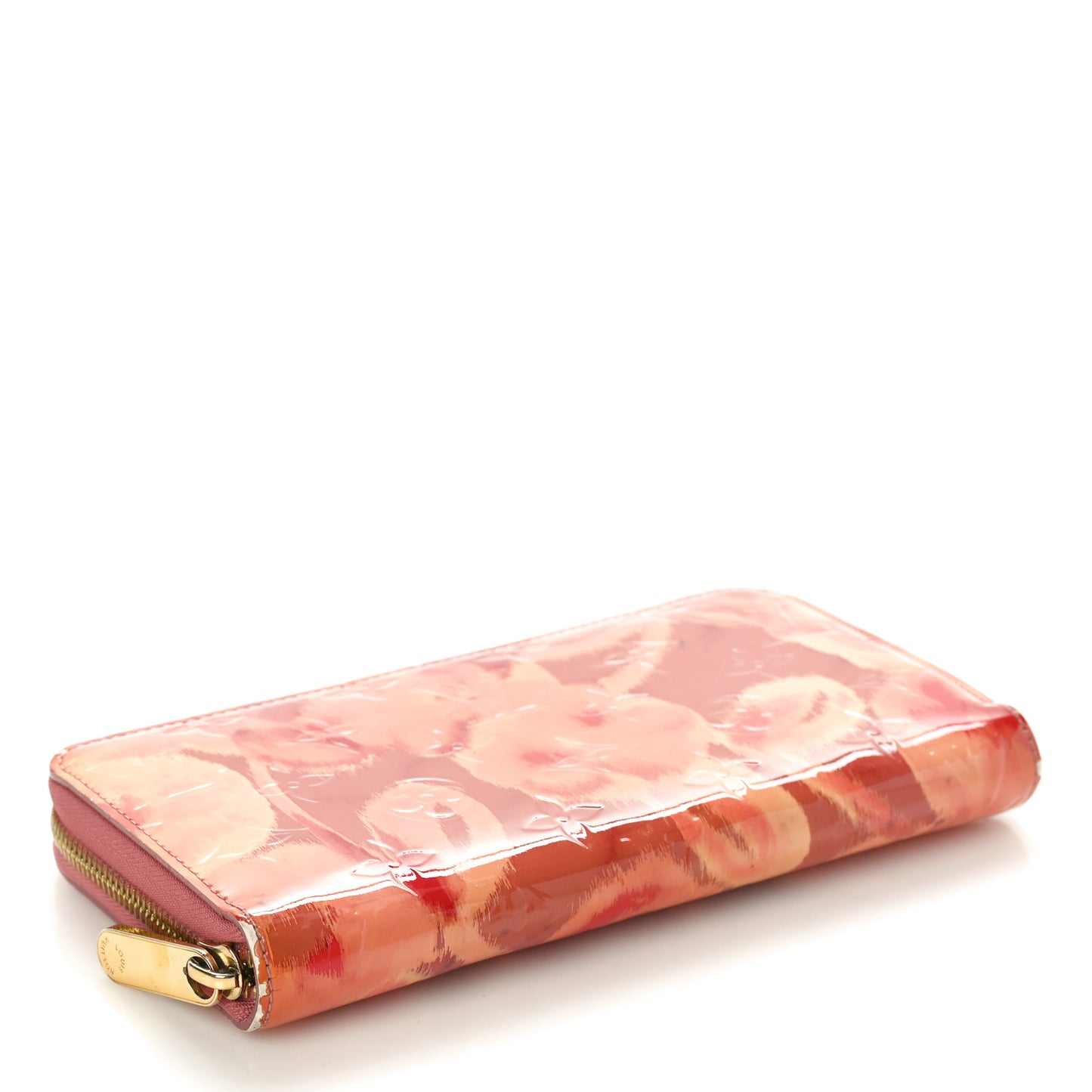 Vernis Ikat Zippy Wallet Rose Velours