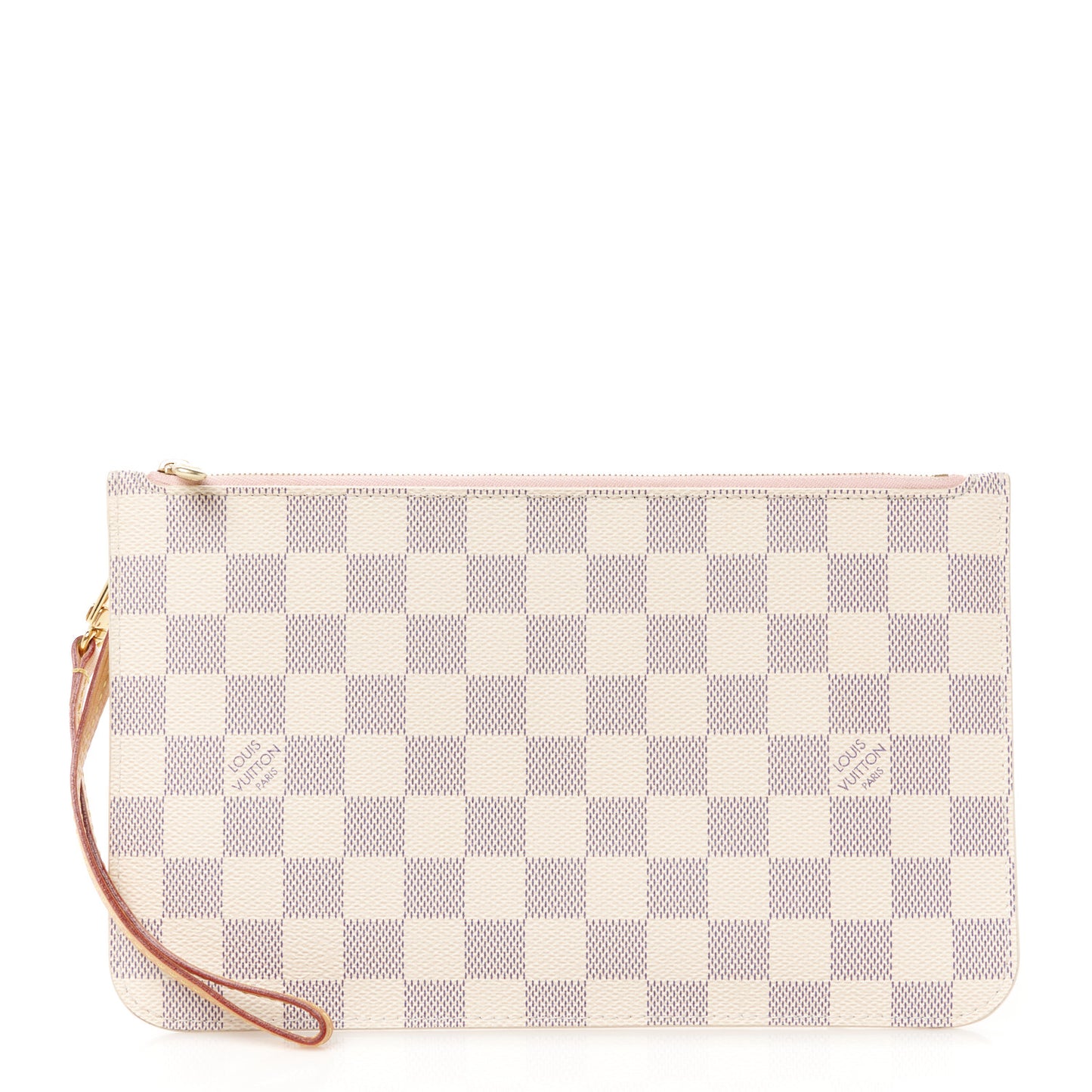 Damier Azur Neverfull MM GM Pochette Rose Ballerine