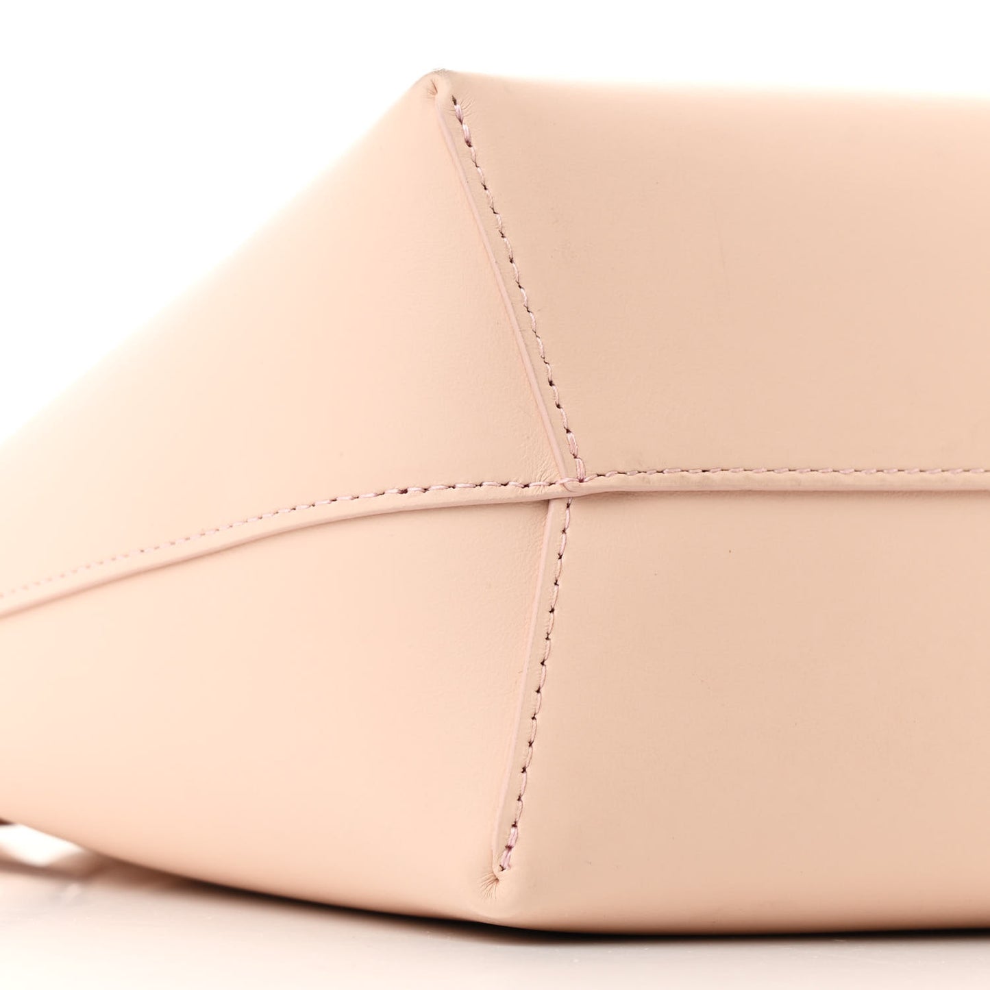 Calfskin Mini Bucket Bag Rosa