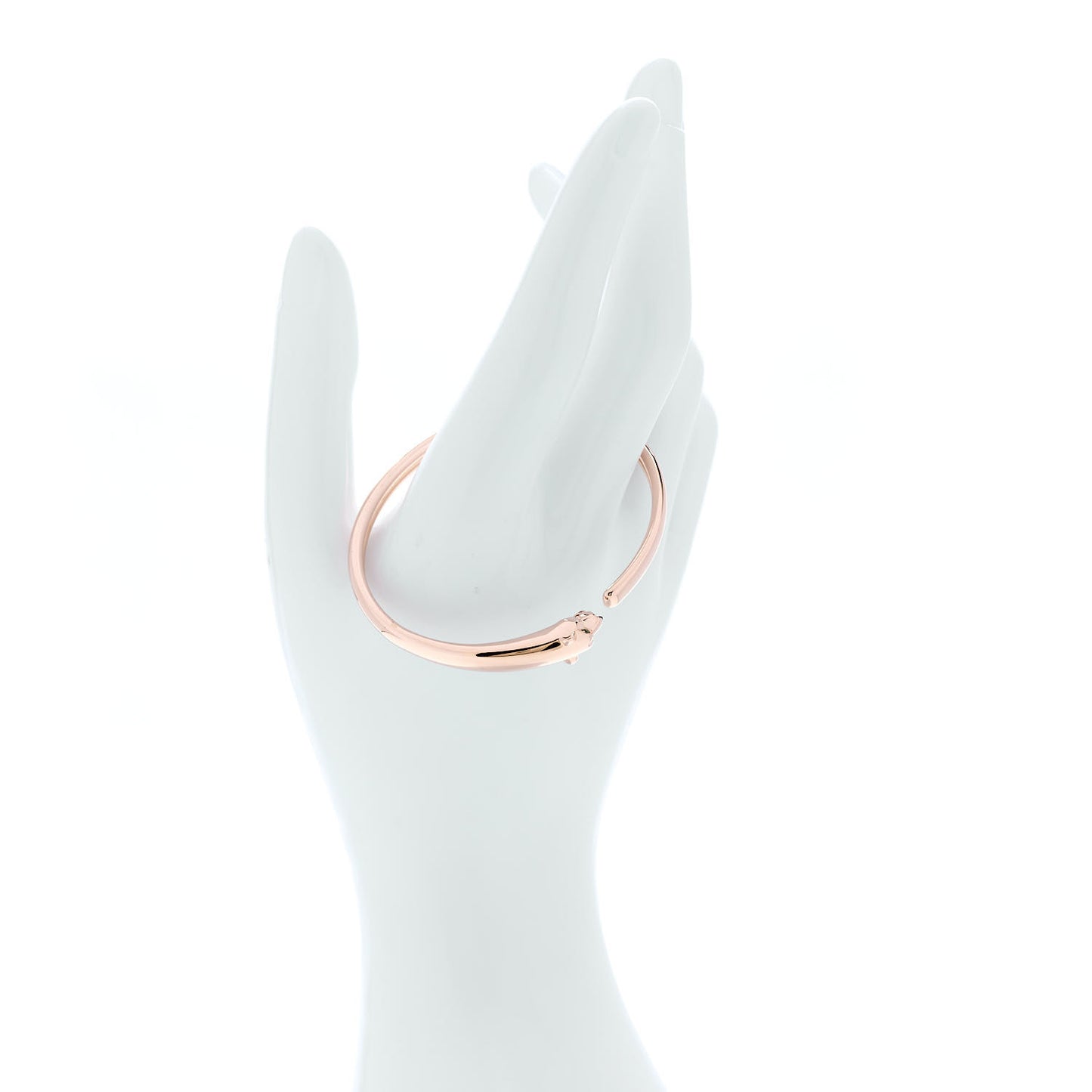 18K Pink Gold Tsavorite Black Onyx Panthere De Cartier Bracelet 16
