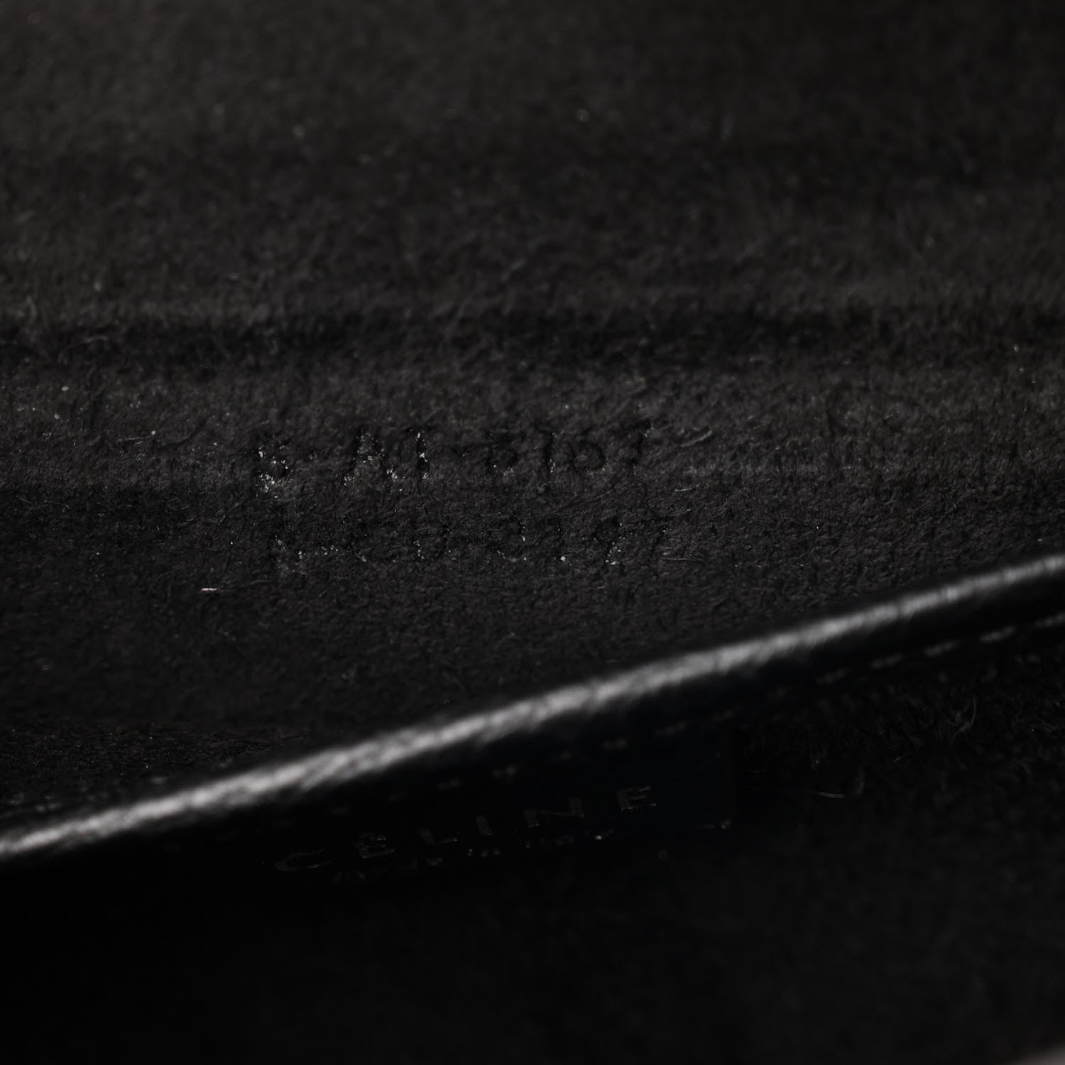 Celine Drummed Calfskin Nano Luggage Black 7 of 13