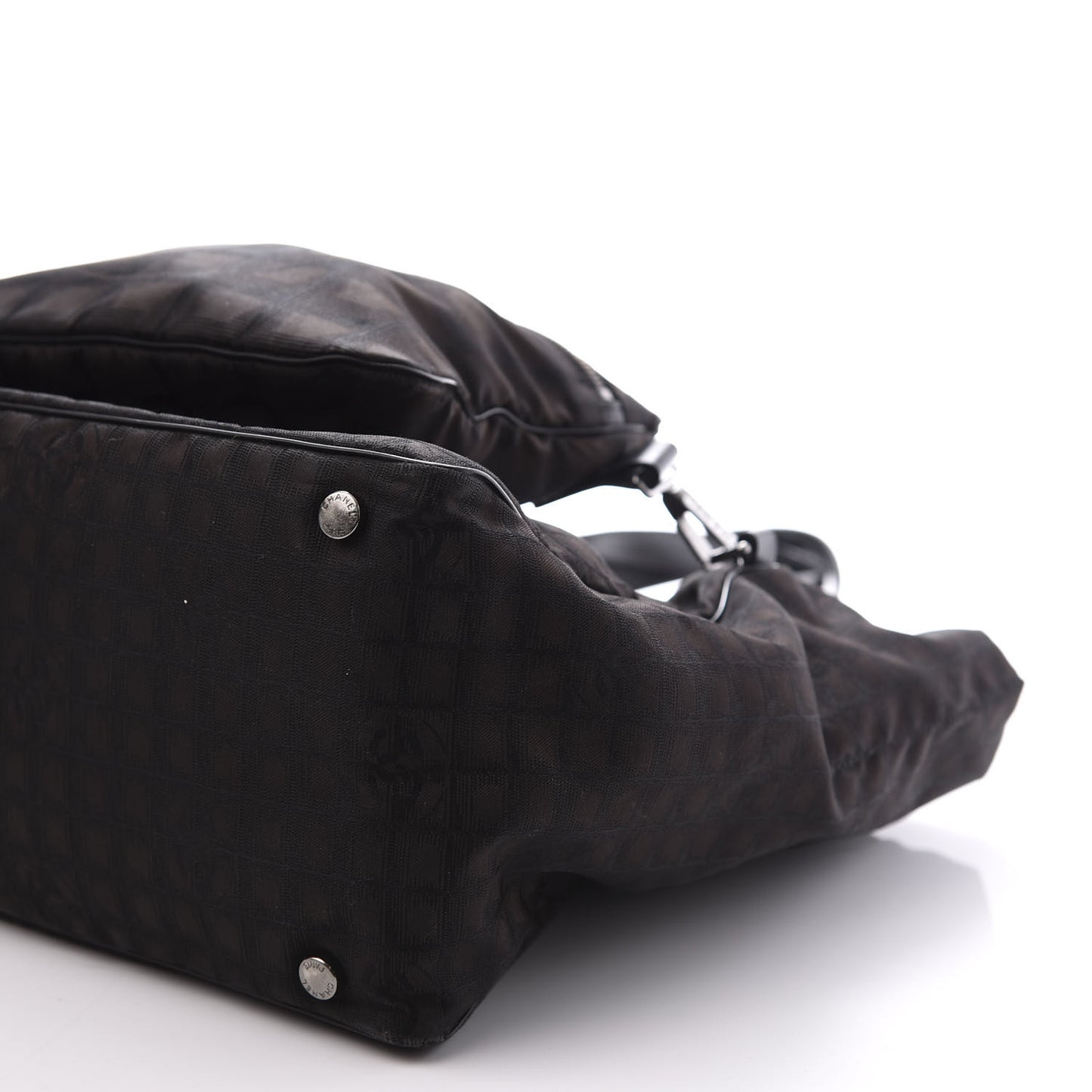 Nylon Travel Convertible Tote Black