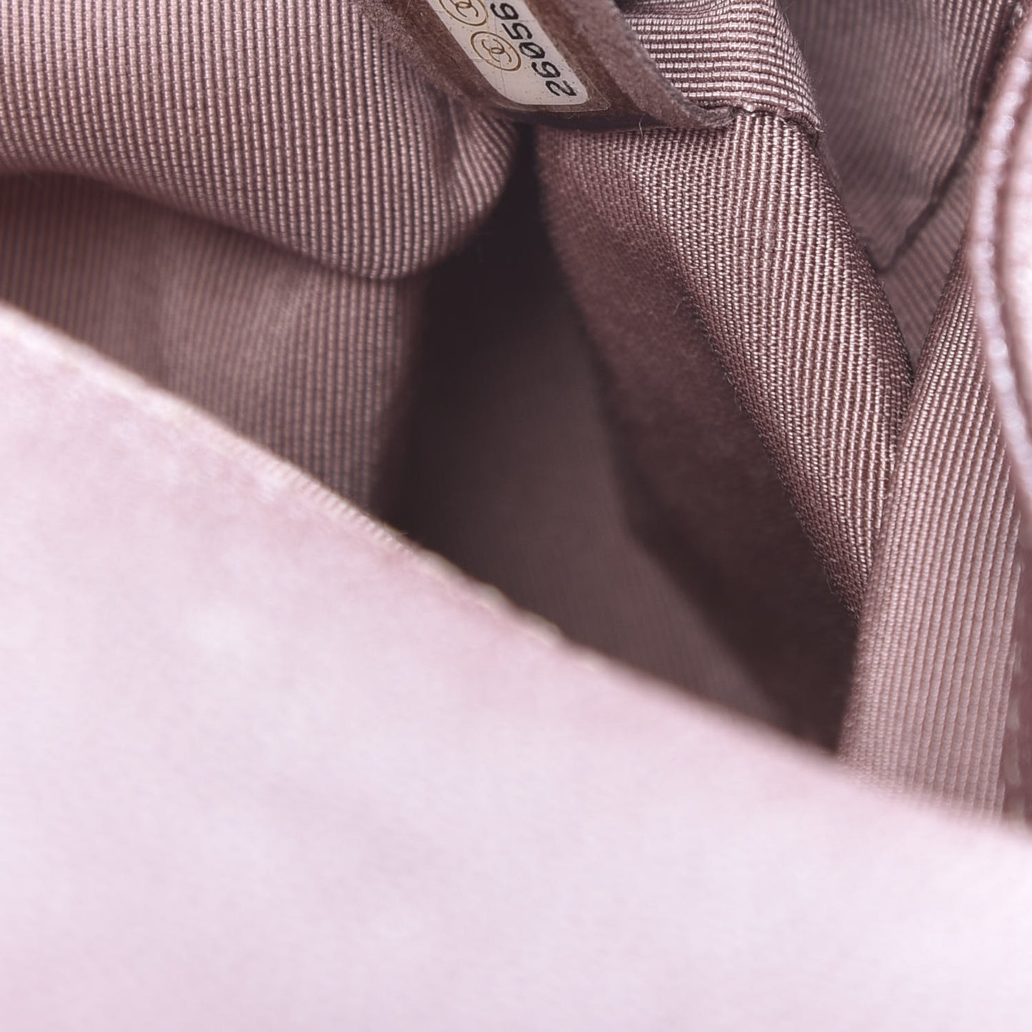 Metallic Caviar Chevron Quilted Medium Boy Flap Dark Pink