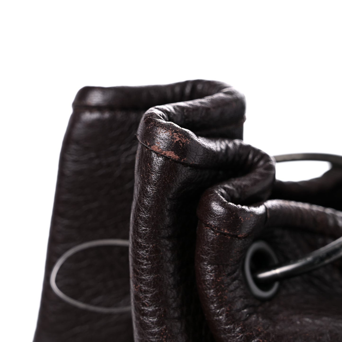 Nappa Intrecciato Veneta Hobo Ebano