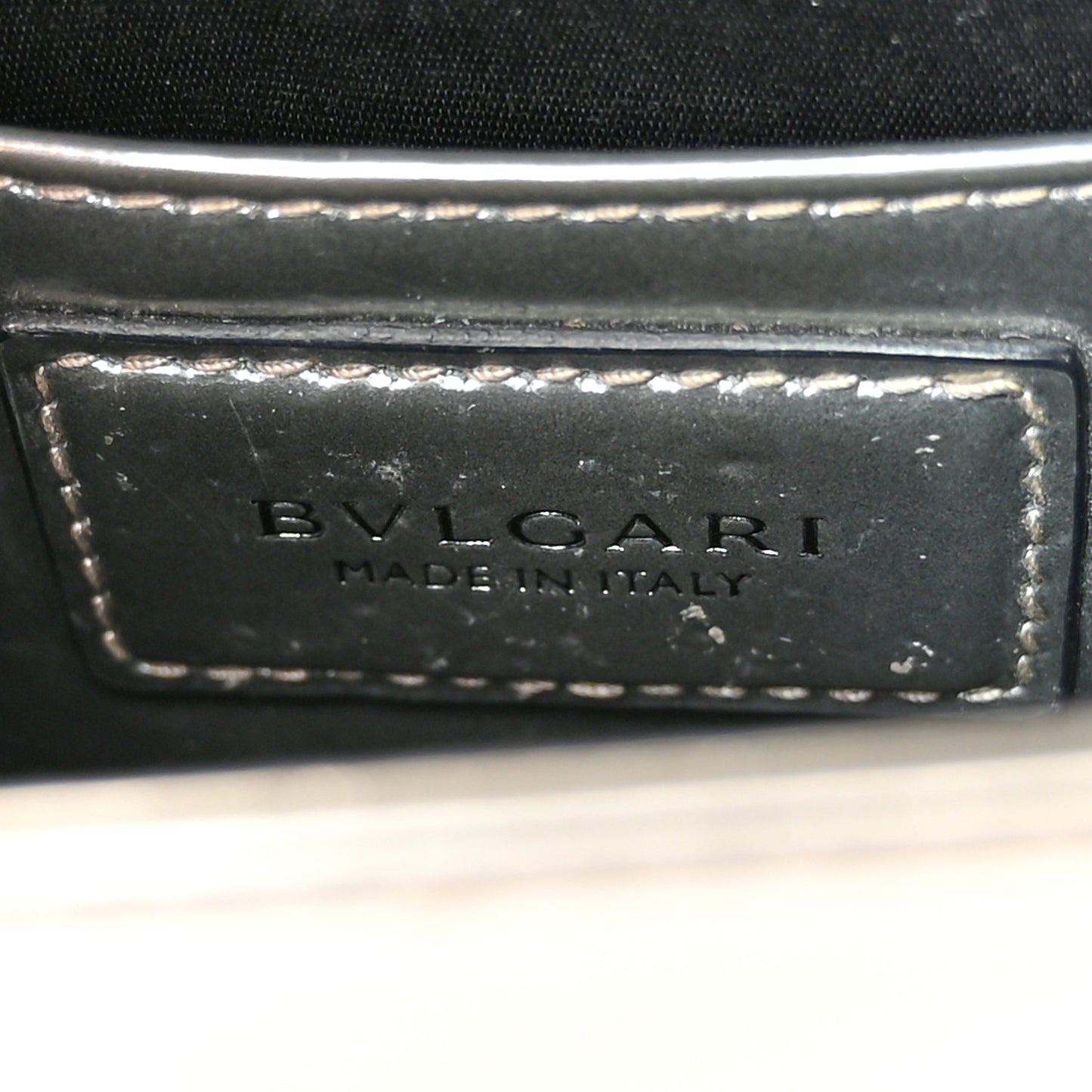 Metallic Calfskin Small Serpenti Forever Snake Strap Crossbody Bag Silver