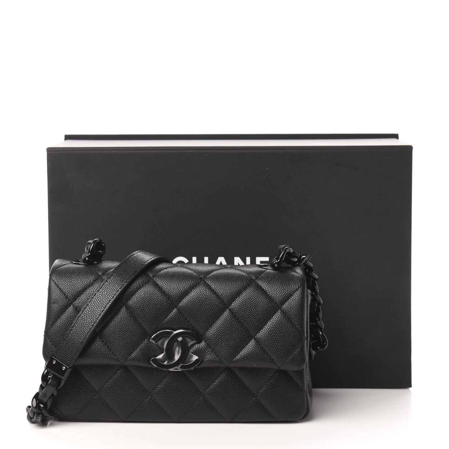 Caviar Quilted My Everything Small Flap Black