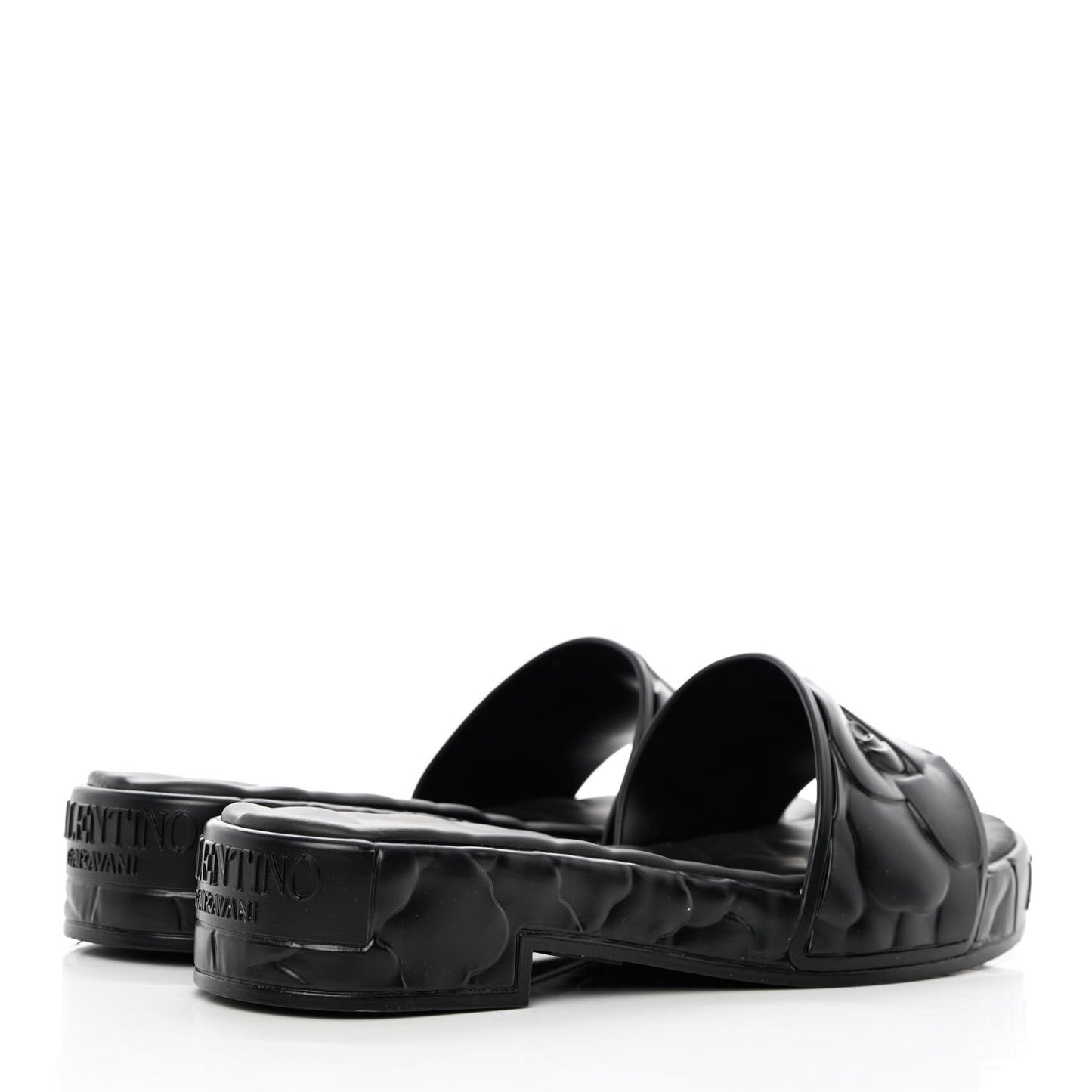 Rubber Atelier 03 Rose Edition 25/40mm Platform Slide Sandals 40 Black