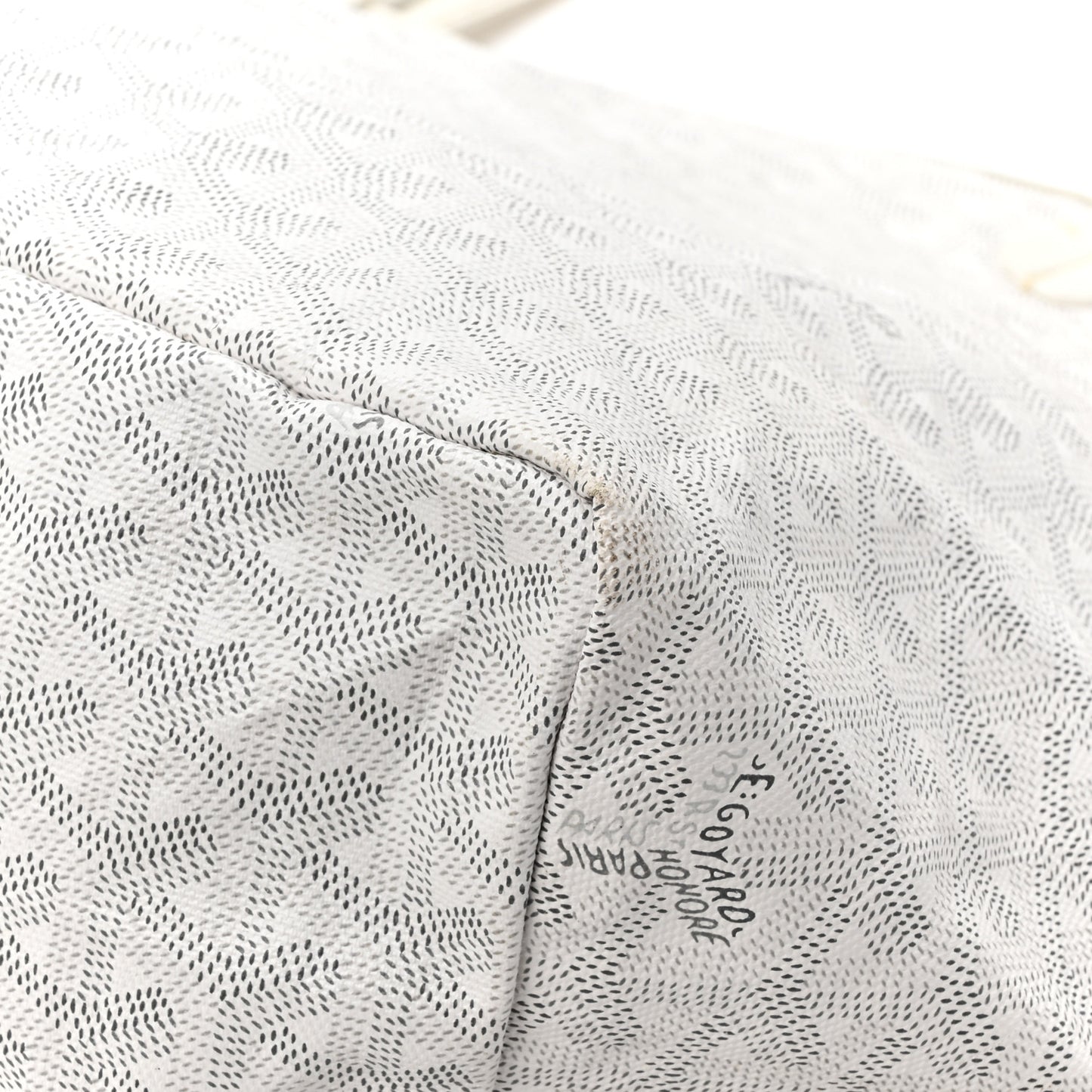 Goyardine Saint Louis PM White