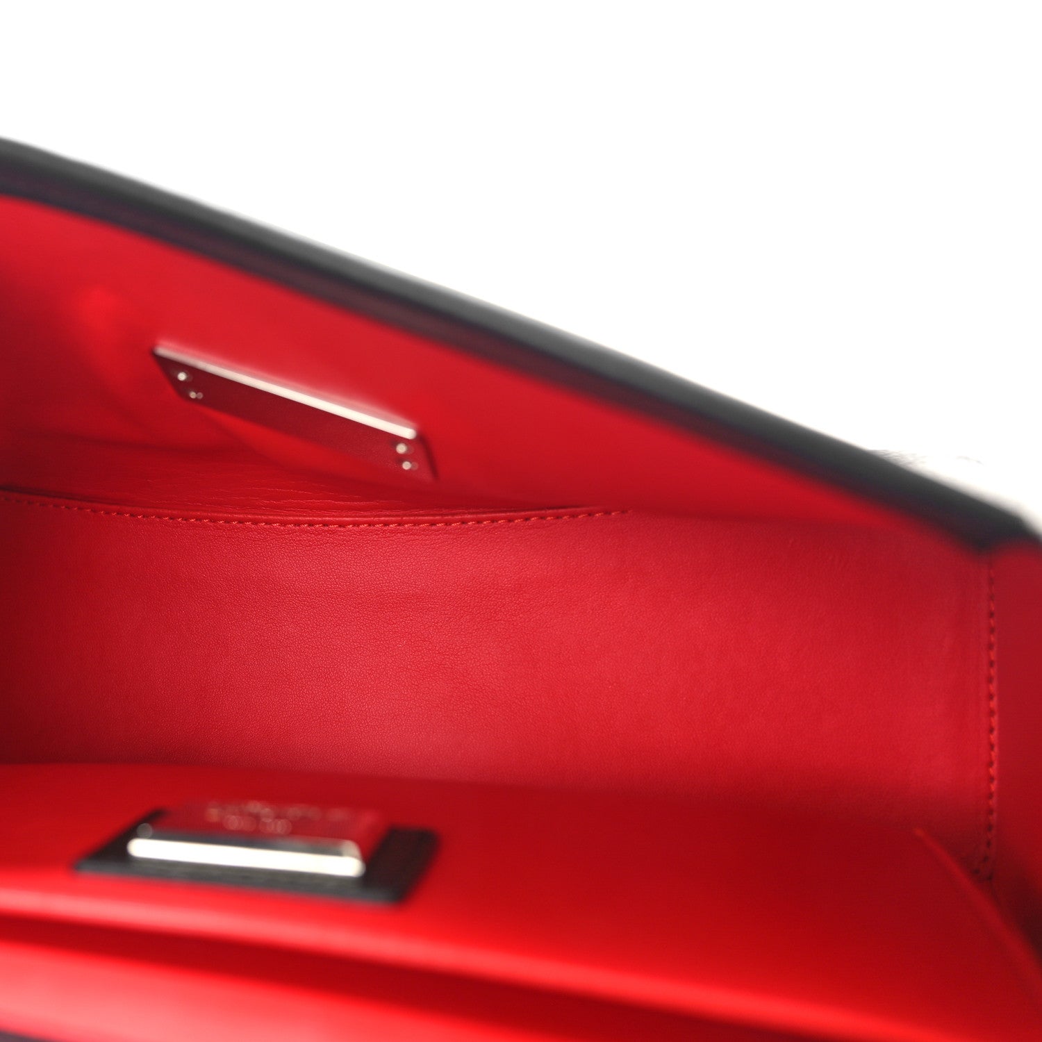 Christian Louboutin Pebbled Calfskin Medium Rubylou Shoulder Bag Black 5 of 9