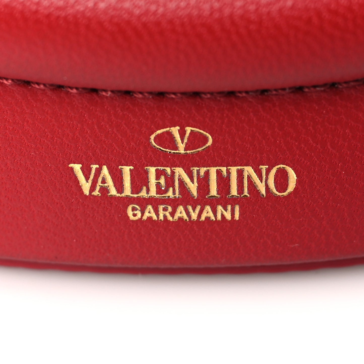 Toile Iconographe Nappa Le Cinquième Bucket Bag Naturale Rosso Valentino