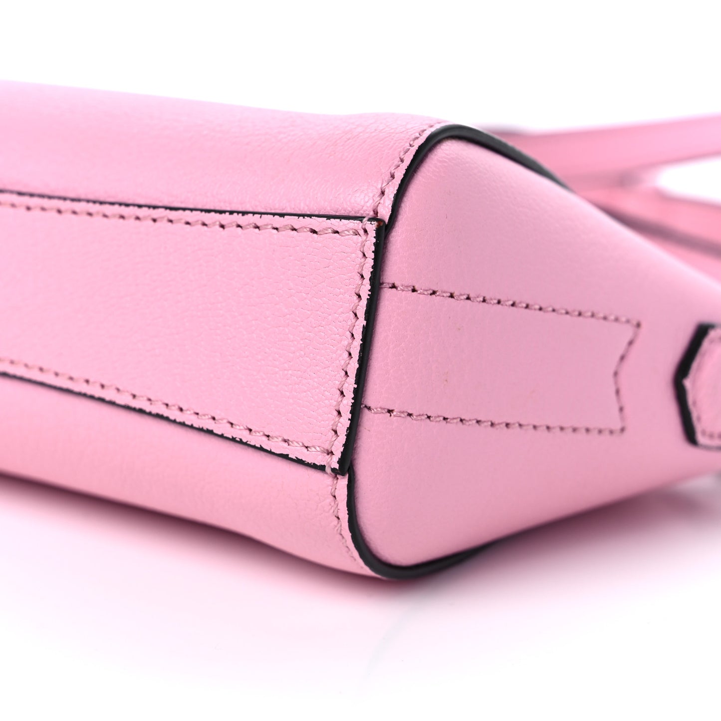 Sugar Goatskin Nano Antigona Bright Pink