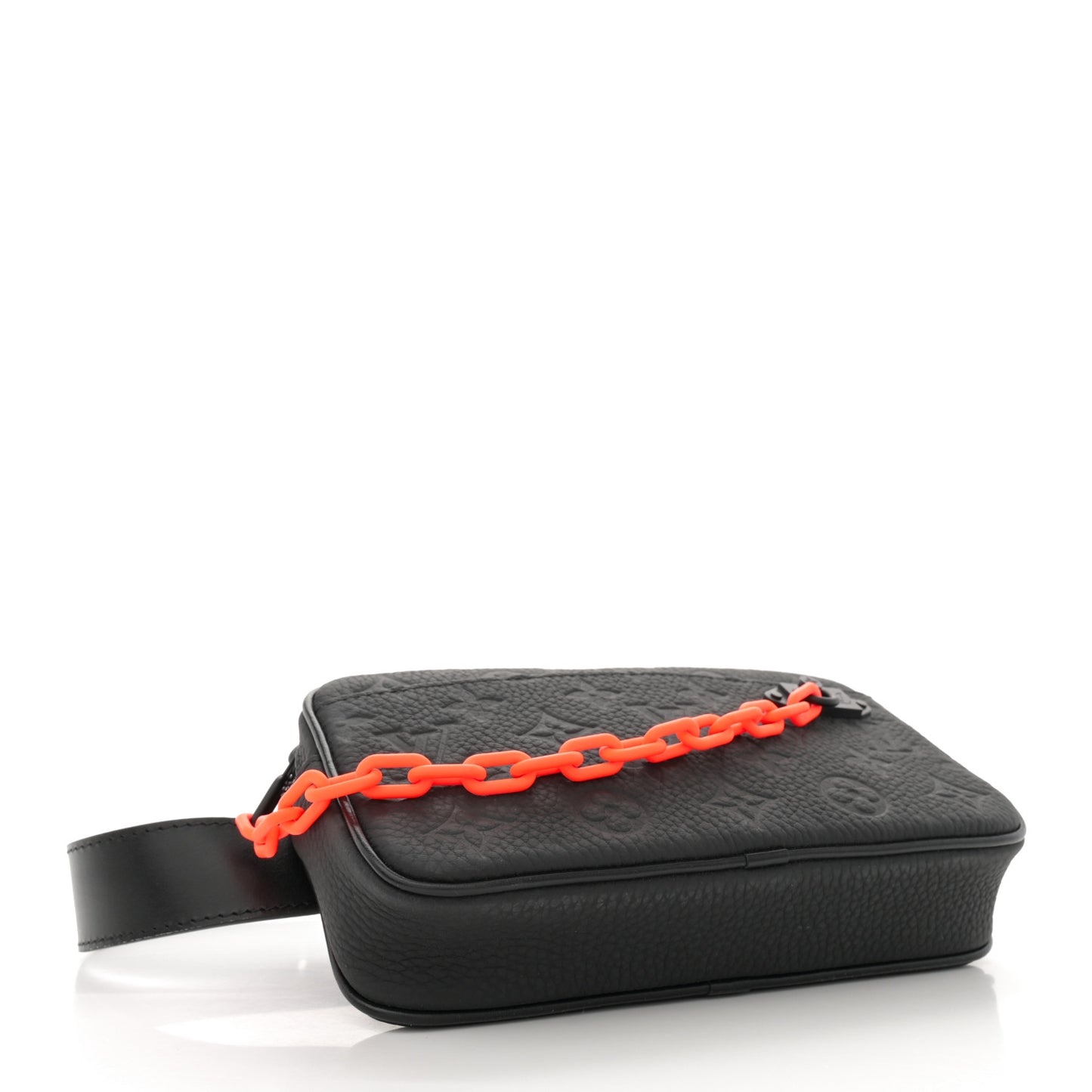 Taurillon Monogram Uniformes Solar Ray Soft Pochette Volga Belt Bag Black